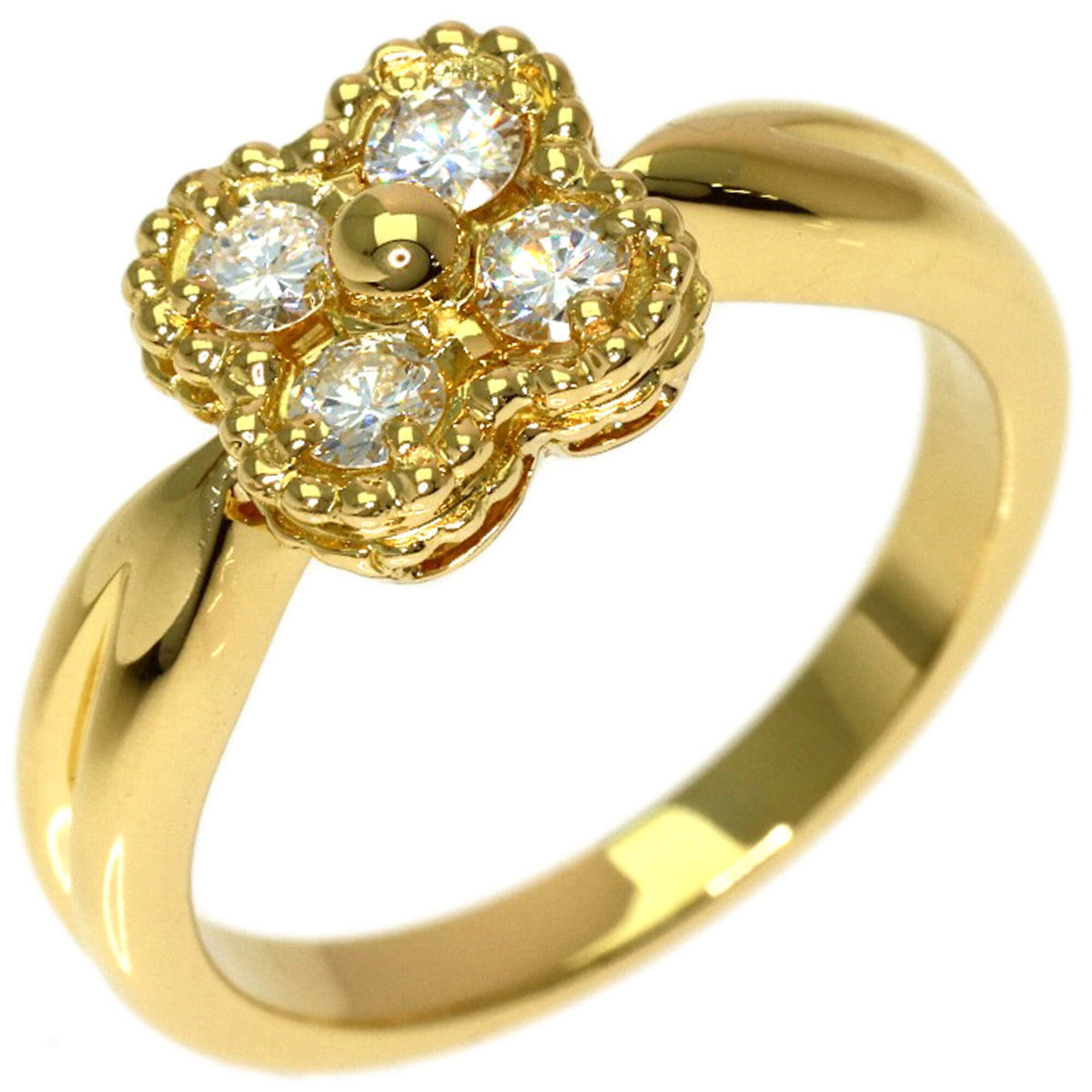 Van Cleef & Arpels Yellow Gold (18K) Band Ring (Pre-Owned)