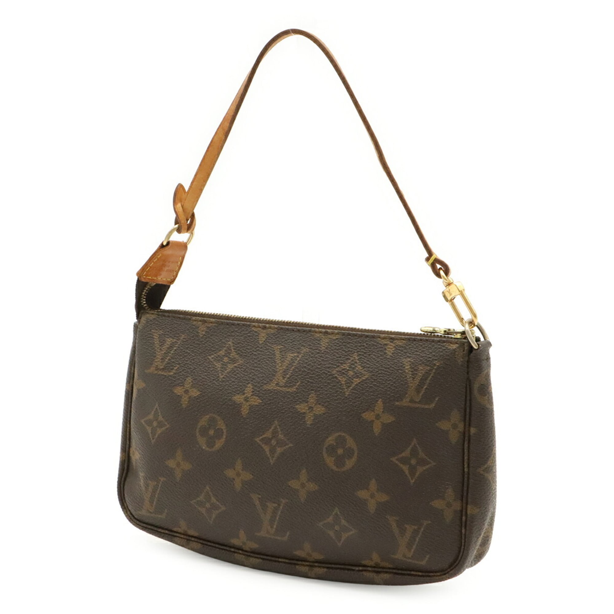 Louis Vuitton Monogram Brown Monogram Handbag Pochette (Pre-Owned)