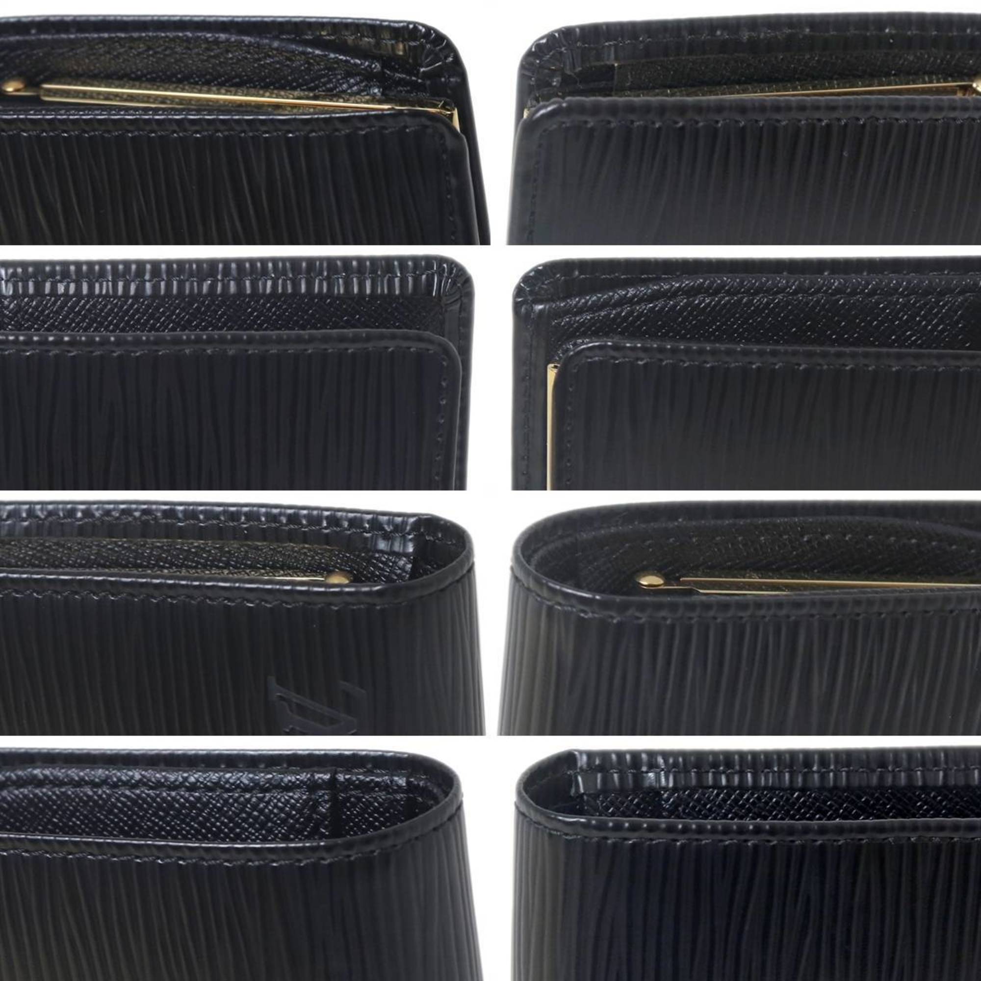 Louis Vuitton Noir Wallet (Bi-Fold) (Pre-Owned)