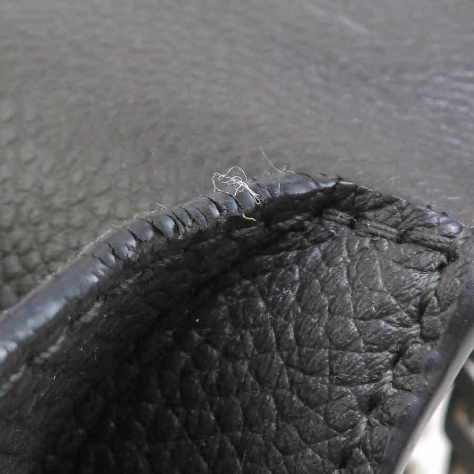 Saint Laurent Gray Leather Shoulder Bag (Pre-Owned)