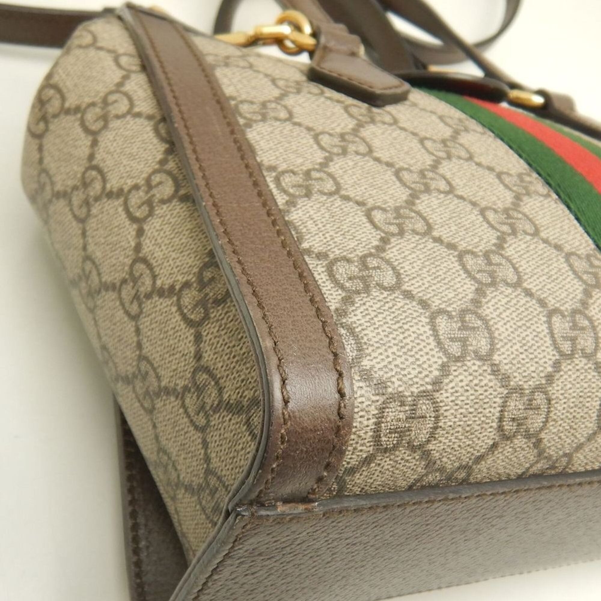 Gucci Beige Gg Supreme Tote Bag (Pre-Owned)