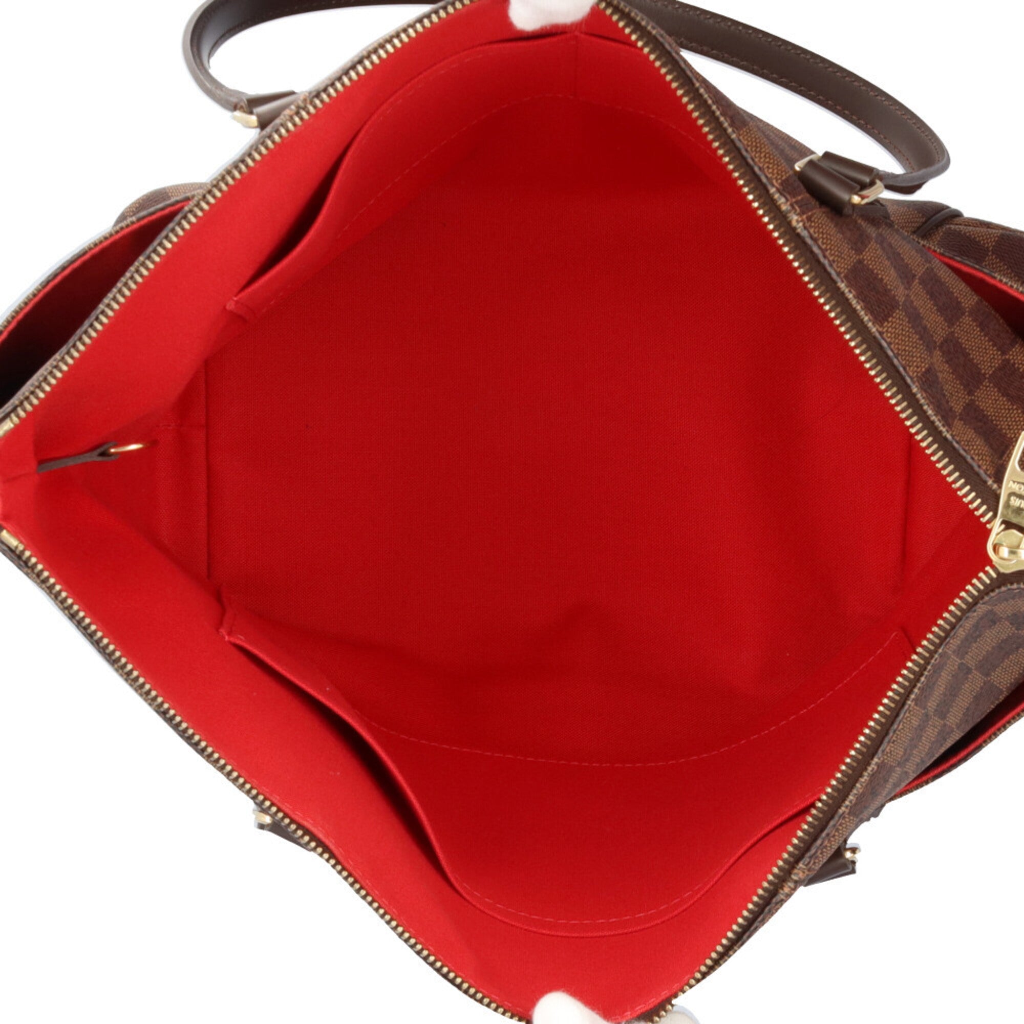 Louis Vuitton Damier Brown Damier Canvas Tote Bag (Pre-Owned)
