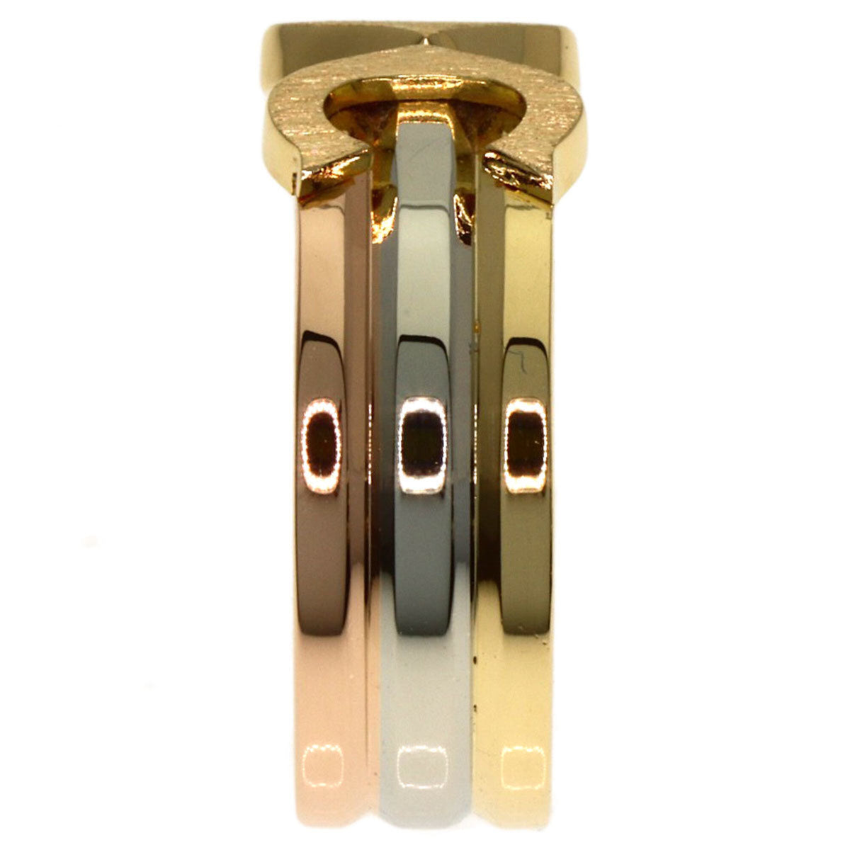 Cartier Yellow Gold (18K) Pink Gold (18K) White Gold (18K) Band Ring (Pre-Owned)