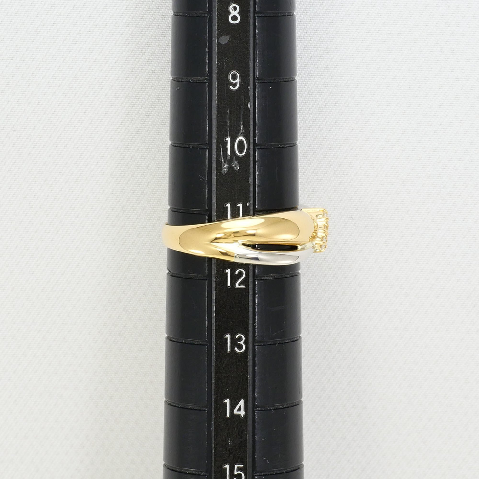 Unbranded Platinum Yellow Gold Yellow Gold (18K) Platinum 900 Band Ring (Pre-Owned)