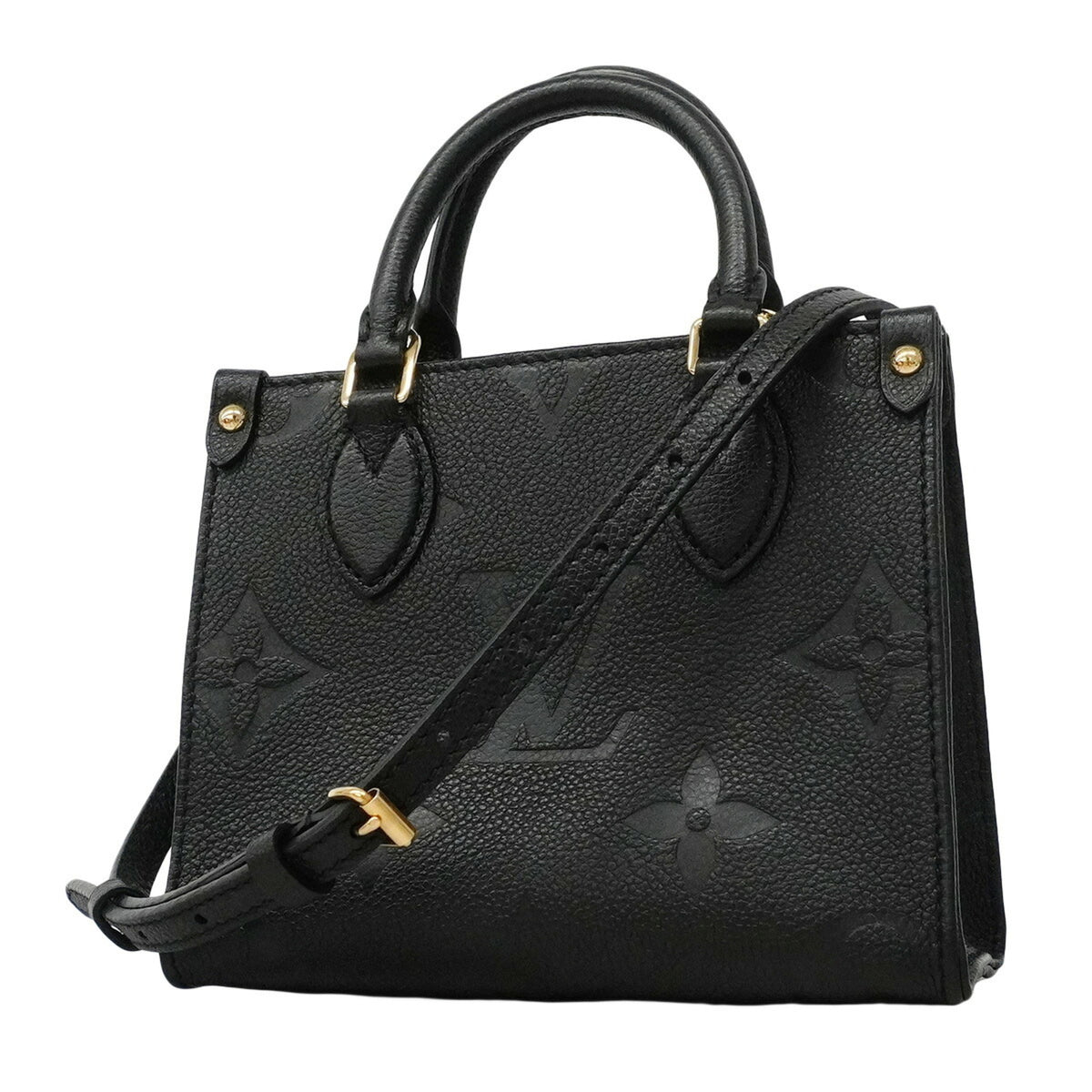 Louis Vuitton Noir Handbag (Pre-Owned)