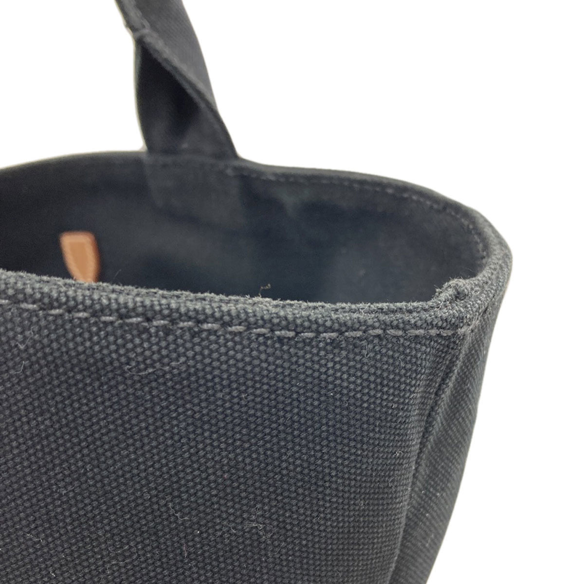 Prada Black Canvas Tote Bag (Pre-Owned)