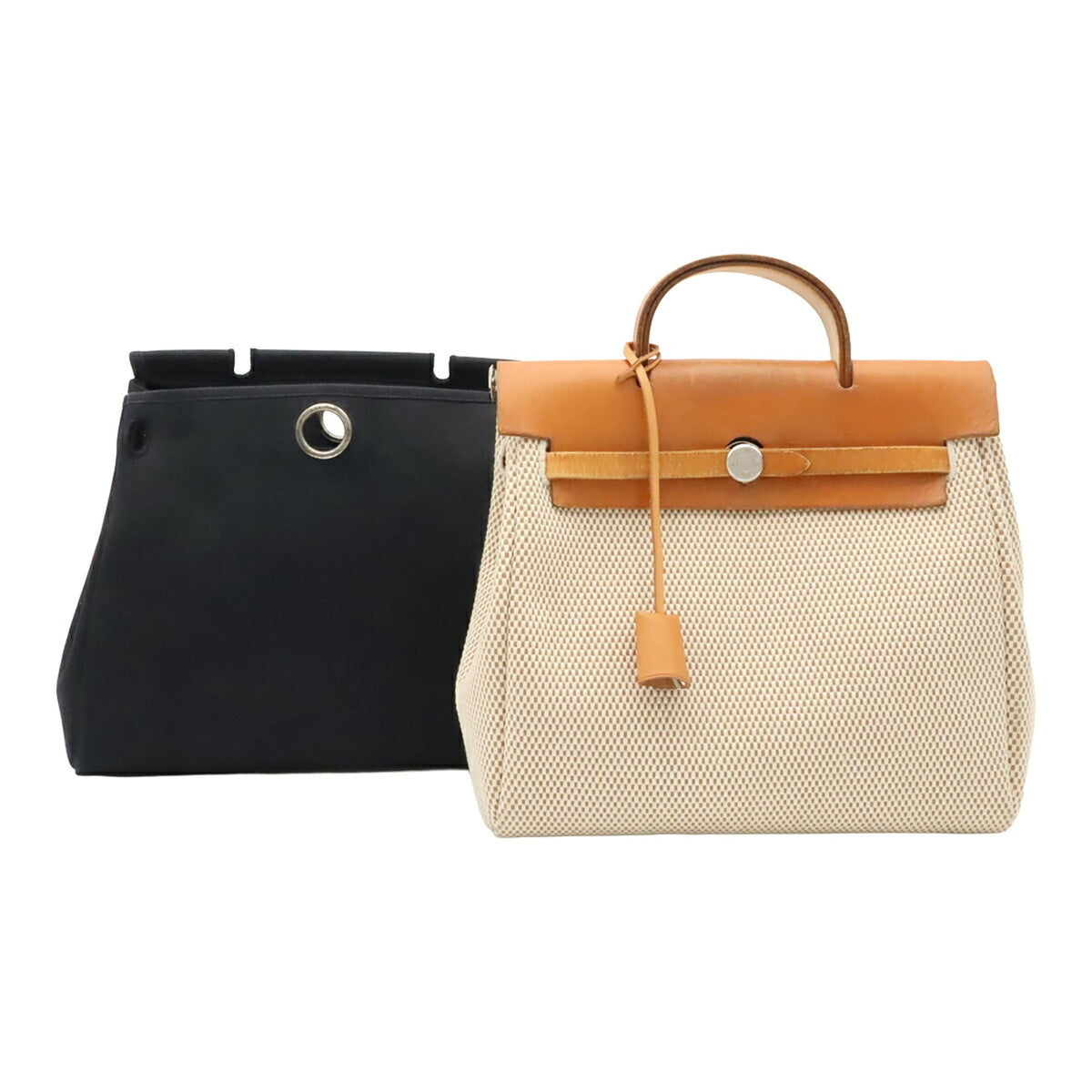 Hermes Beige Backpack Handbag (Pre-Owned)