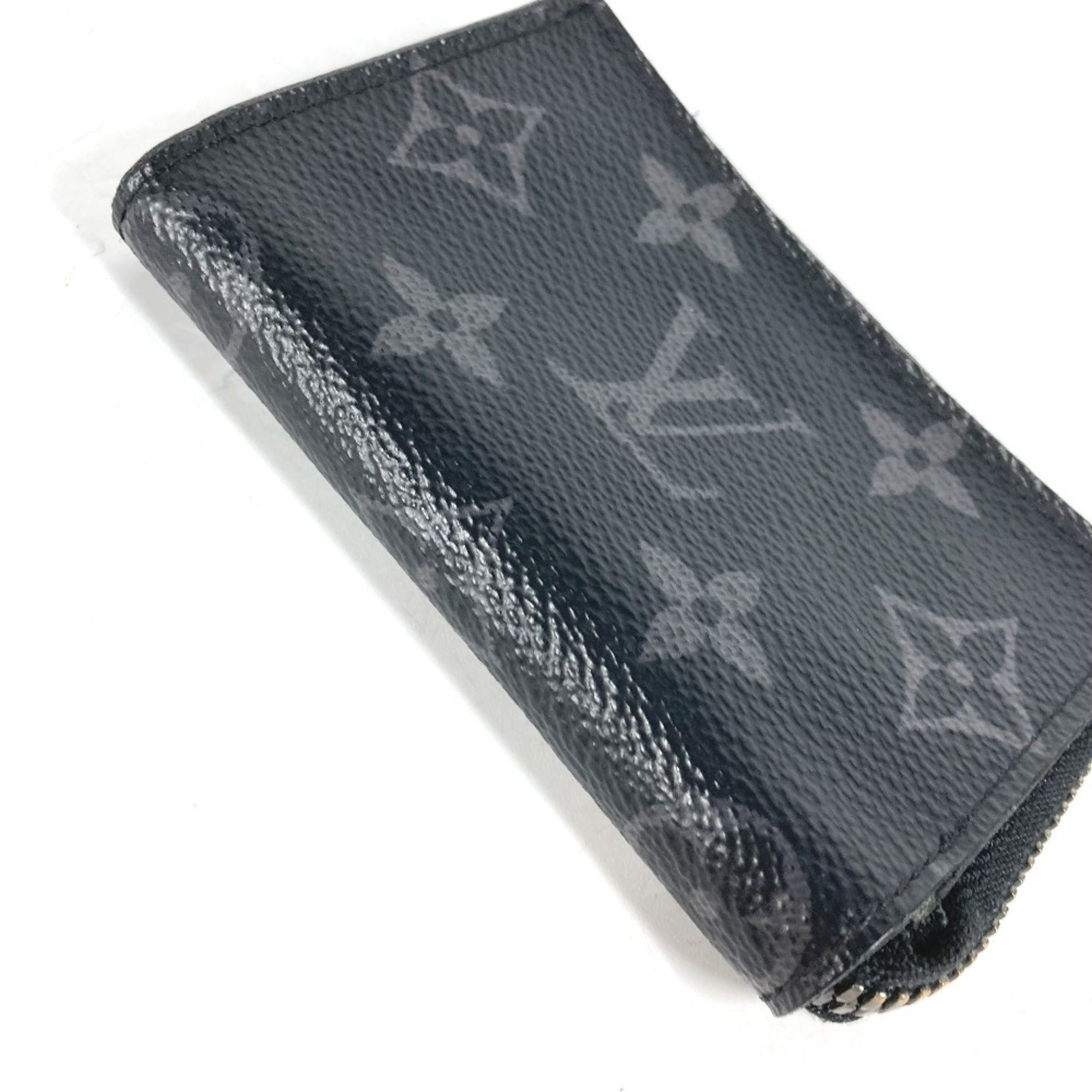 Louis Vuitton Monogram Eclipse Black Monogram Eclipse Coin Purse/Coin Case (Pre-Owned)