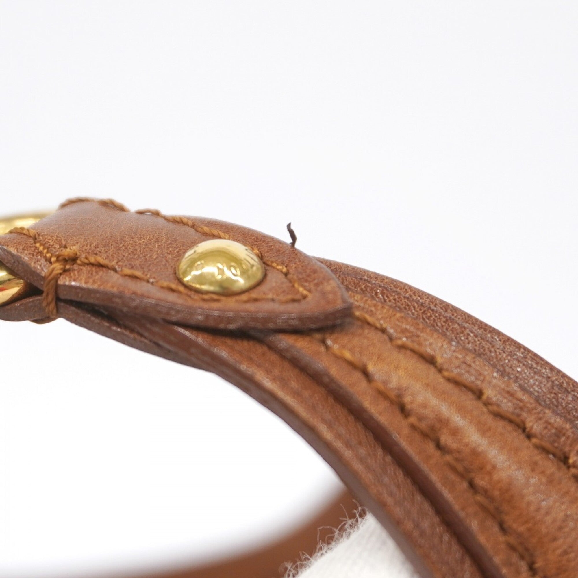 Louis Vuitton Blanc Brown Handbag (Pre-Owned)