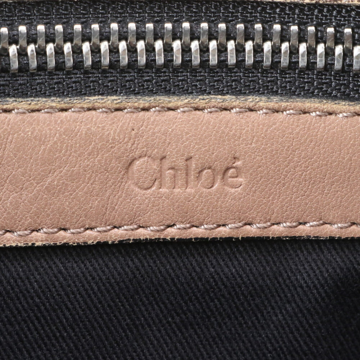 Chloé Pink Leather Handbag Shoulder Bag Tote Bag (Pre-Owned)