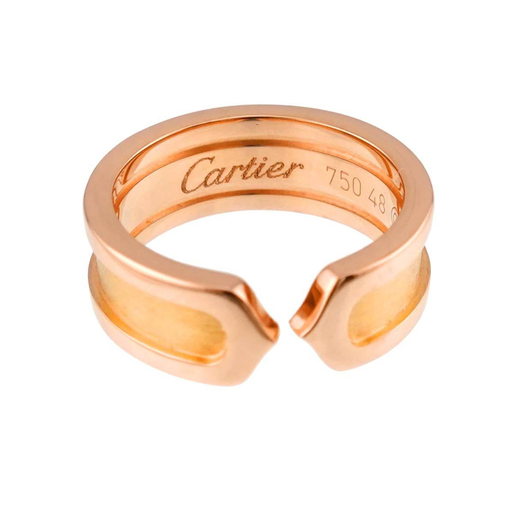 Cartier Pink Gold (18K) Band Ring (Pre-Owned)