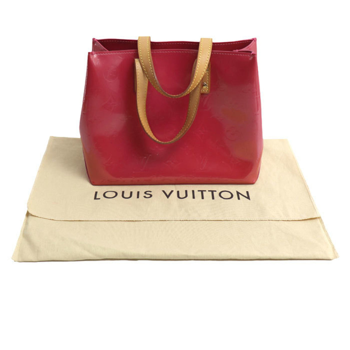 Louis Vuitton Framboise Vernis Handbag (Pre-Owned)
