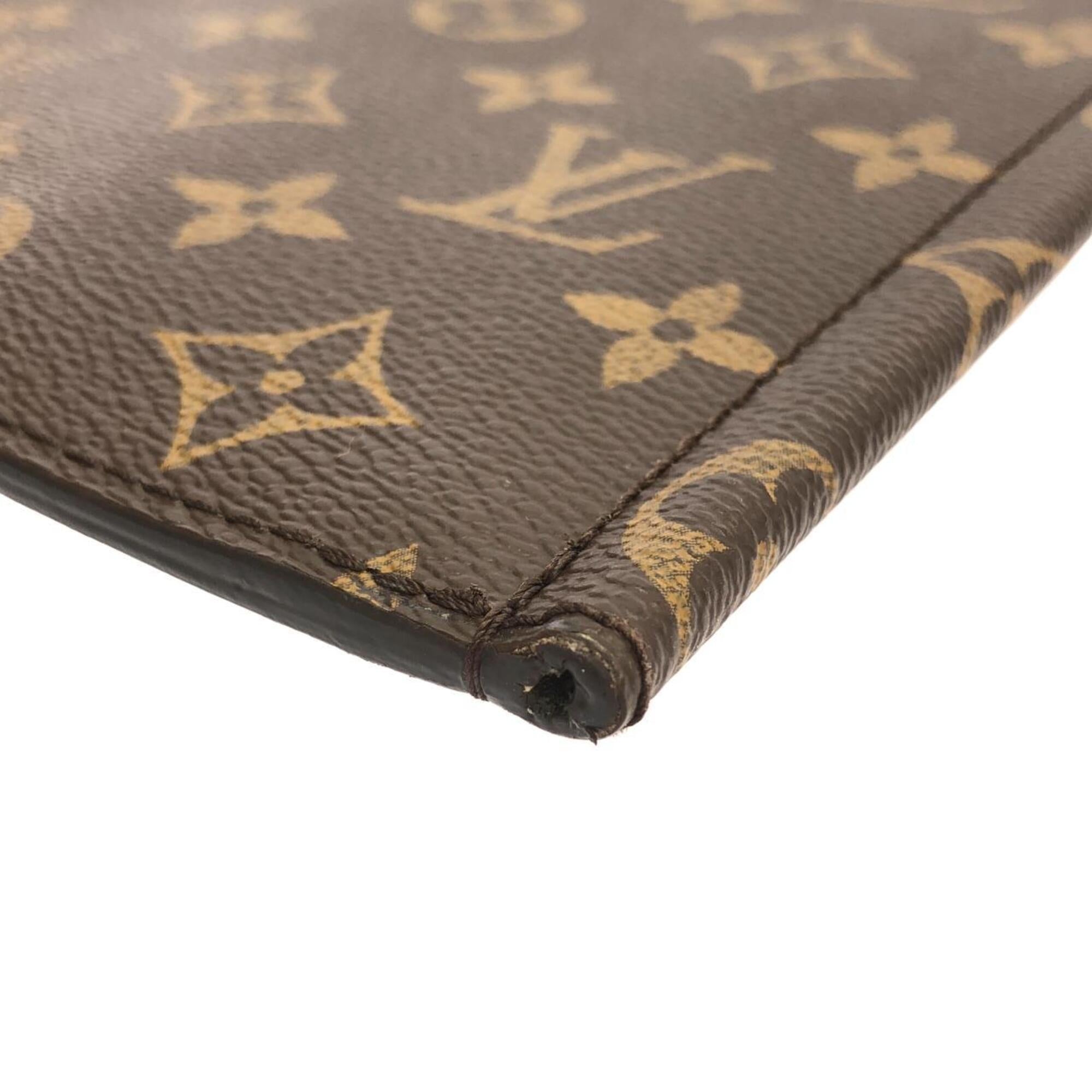 Louis Vuitton Marron Coated Canvas Handbag (Pre-Owned)
