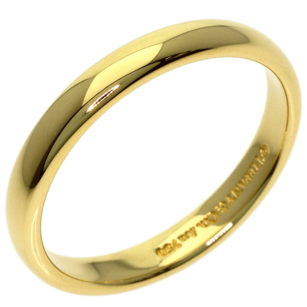 Tiffany Yellow Gold (18K) Band Ring (Pre-Owned)