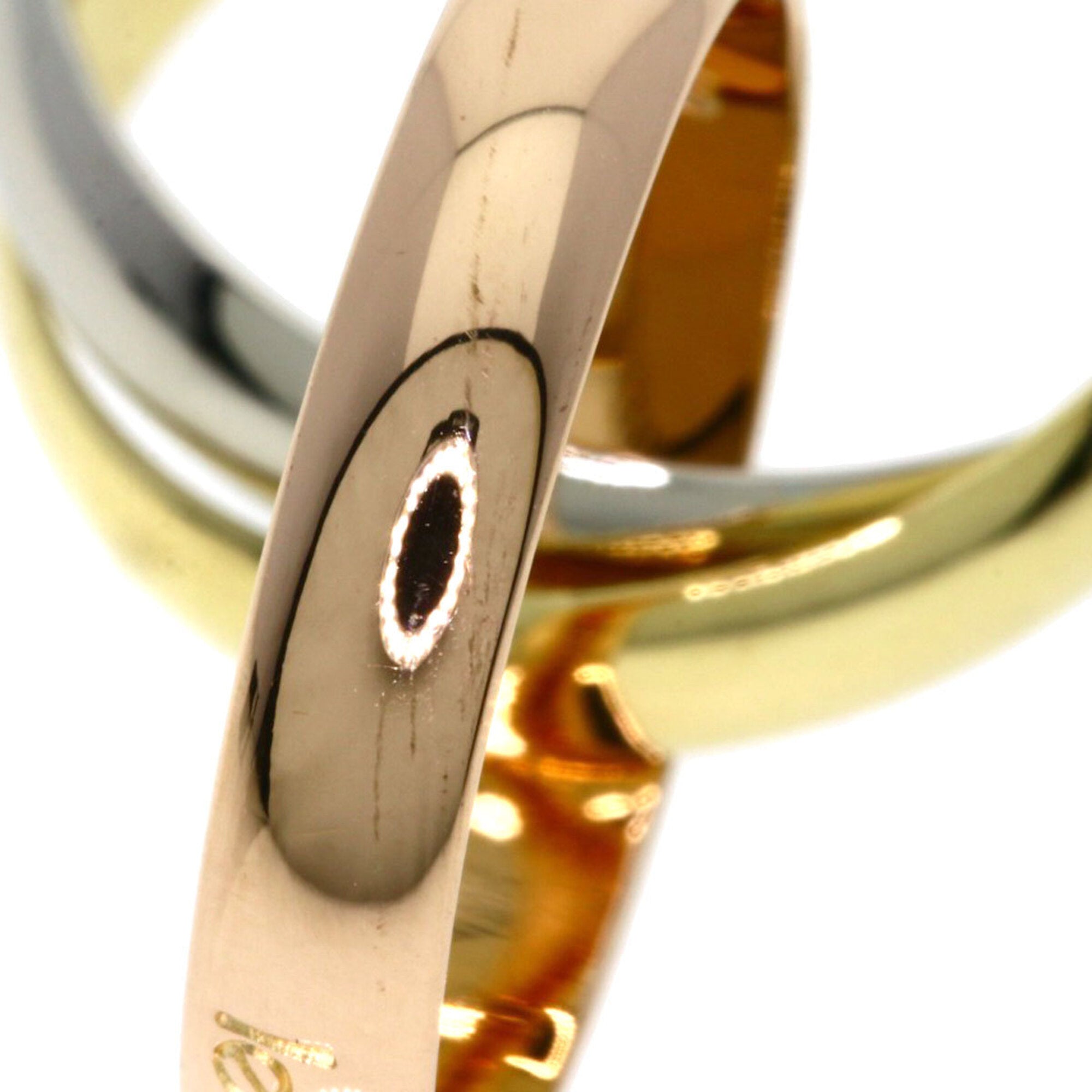 Cartier Yellow Gold (18K) Pink Gold (18K) White Gold (18K) Band Ring (Pre-Owned)