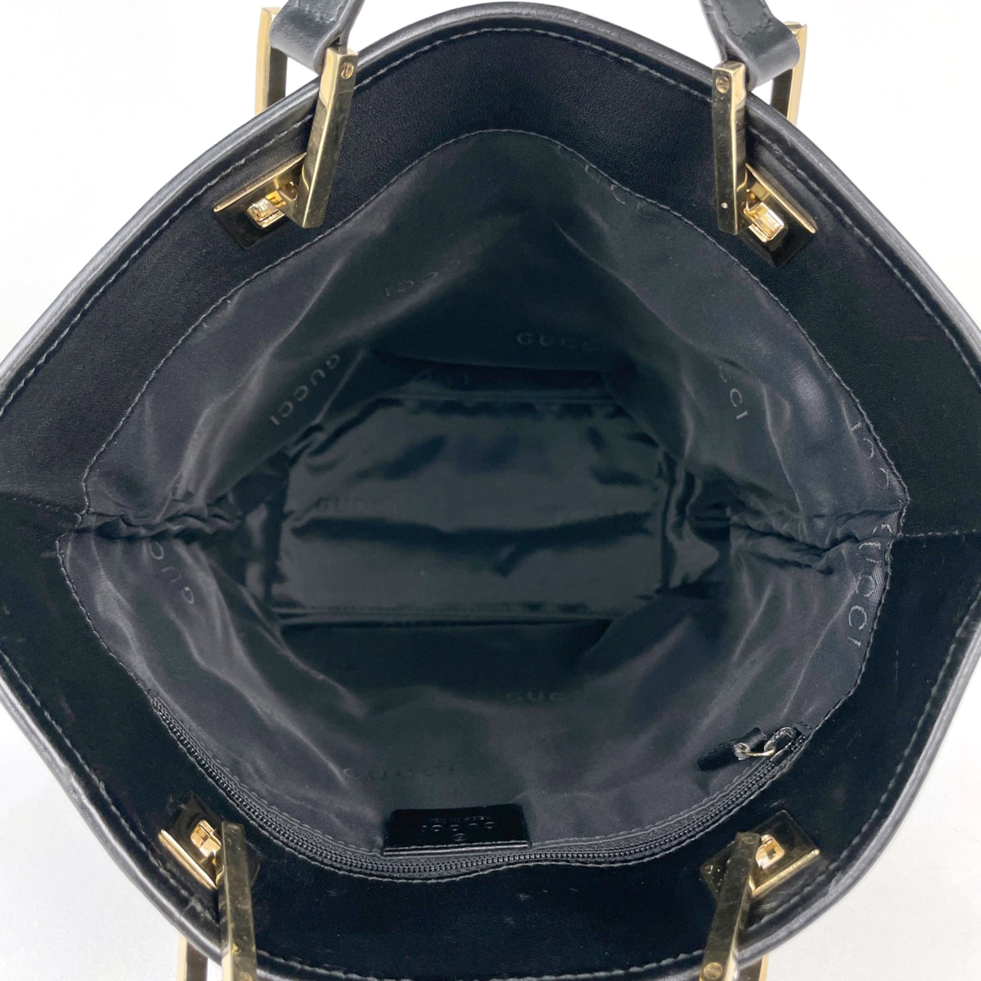 Gucci Black Gg Canvas Tote Bag (Pre-Owned)