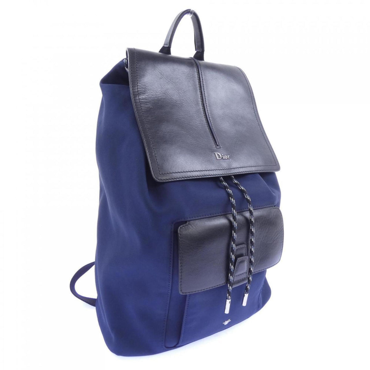 Christian Dior Black Navy Backpack (Pre-Owned)