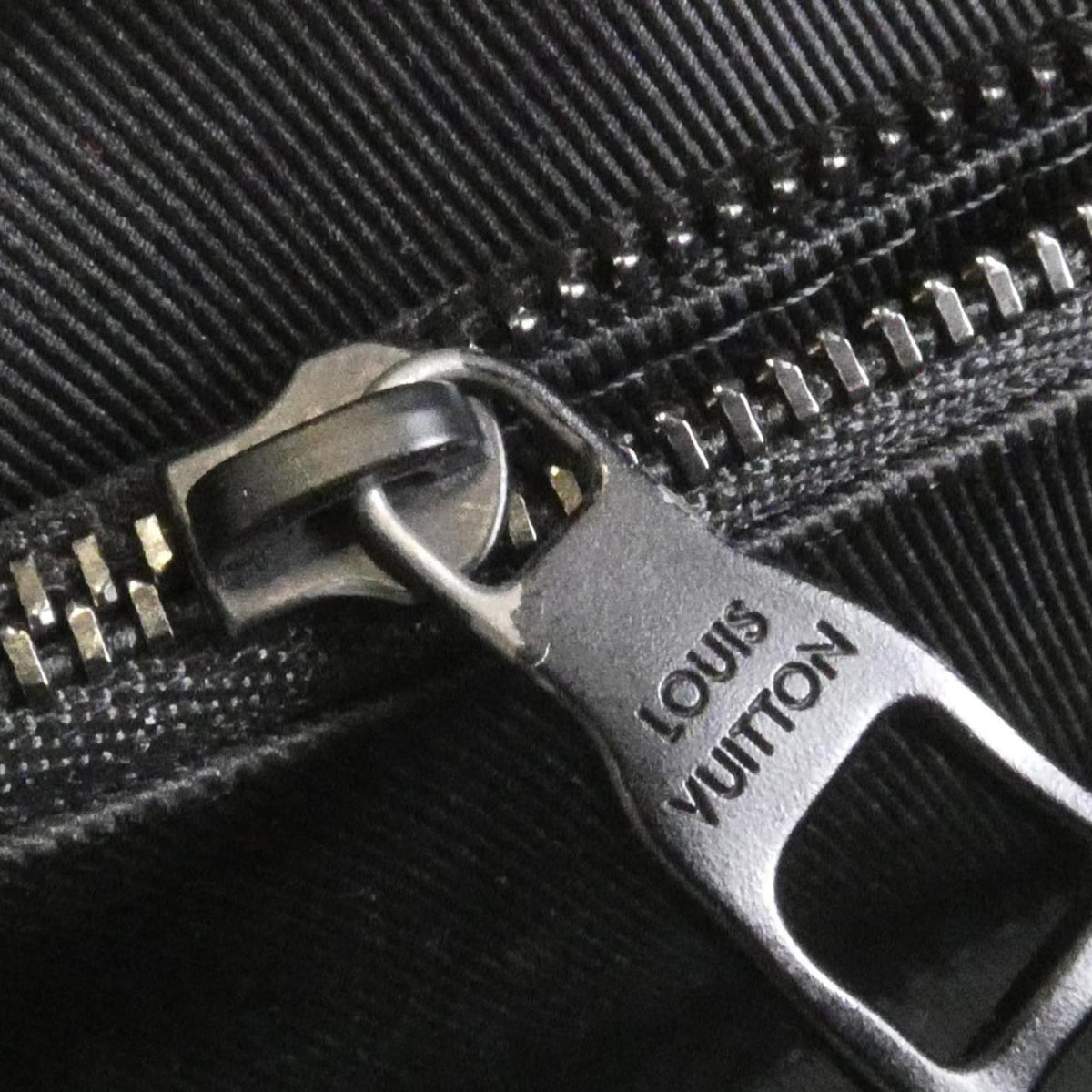 Louis Vuitton Black Coated Canvas Shoulder Bag (Pre-Owned)