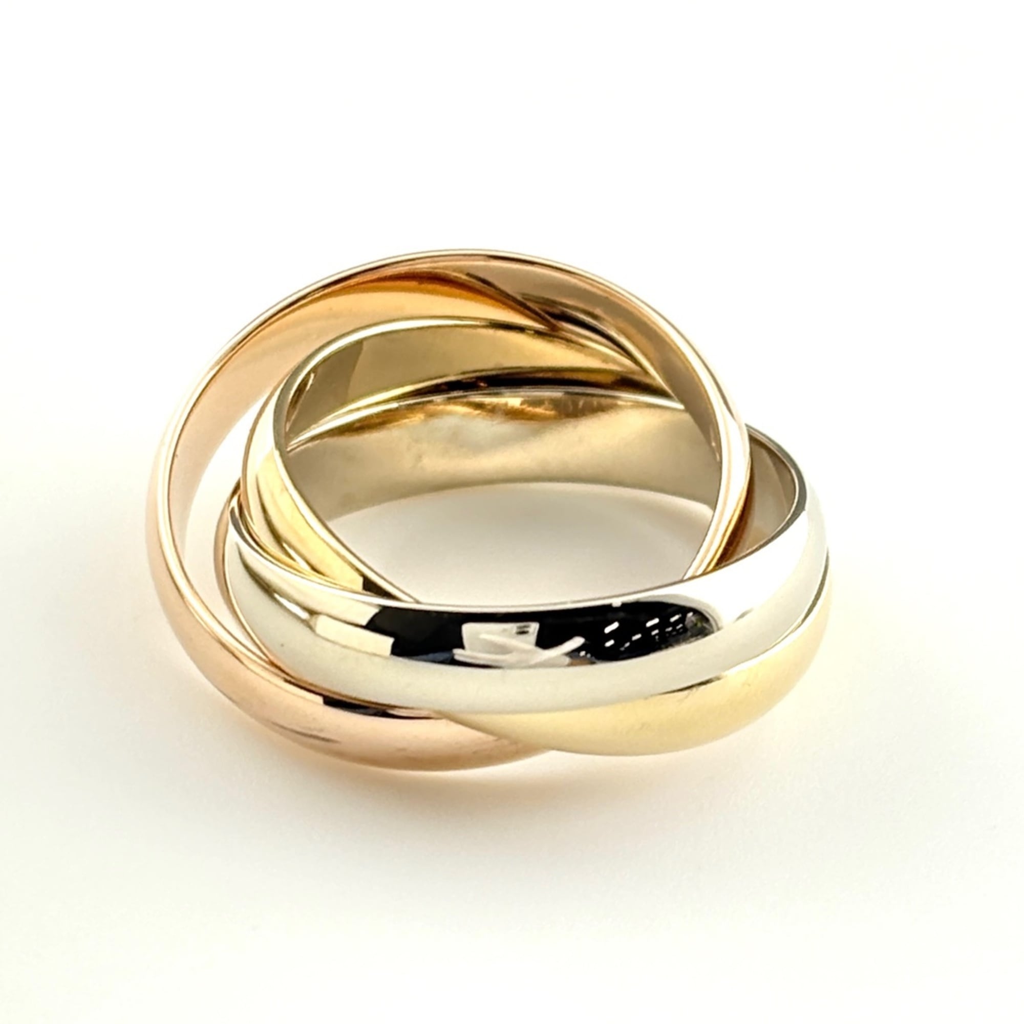 Cartier Yellow Gold (18K) Pink Gold (18K) White Gold (18K) Band Ring (Pre-Owned)