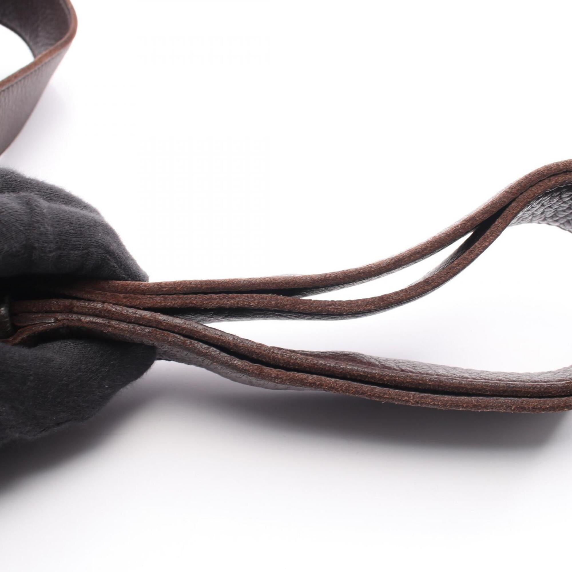 Bottega Veneta Brown Leather Shoulder Bag (Pre-Owned)