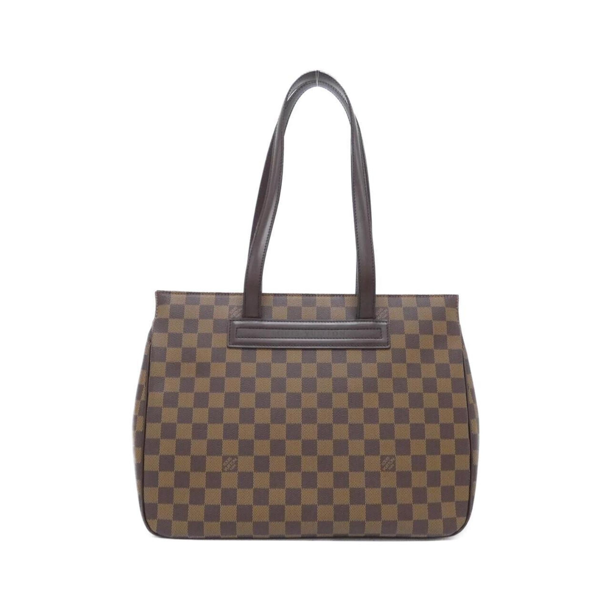 Louis Vuitton Brown Coated Canvas Handbag (Pre-Owned)