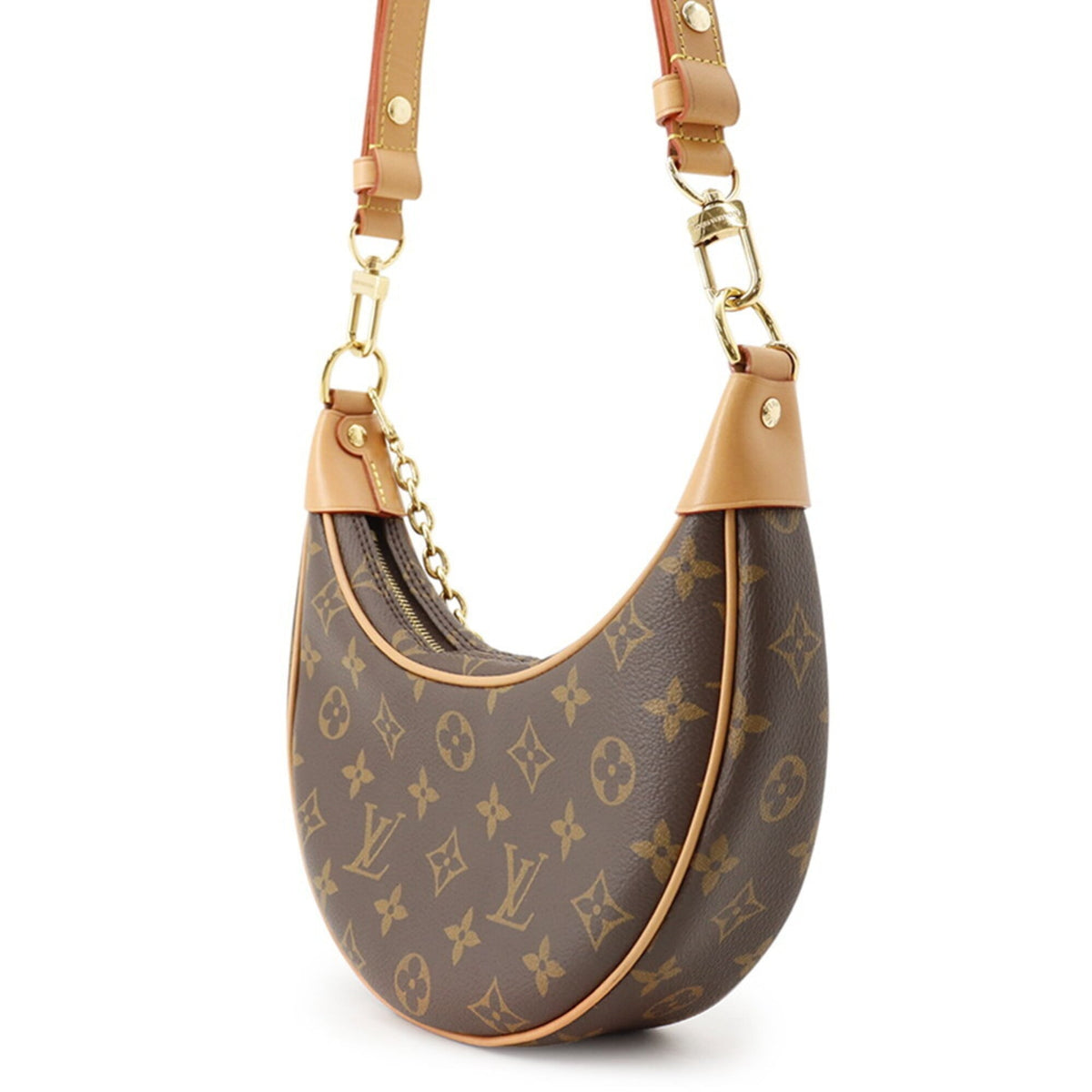 Louis Vuitton Beige Monogram Monogram Handbag Shoulder Bag (Pre-Owned)