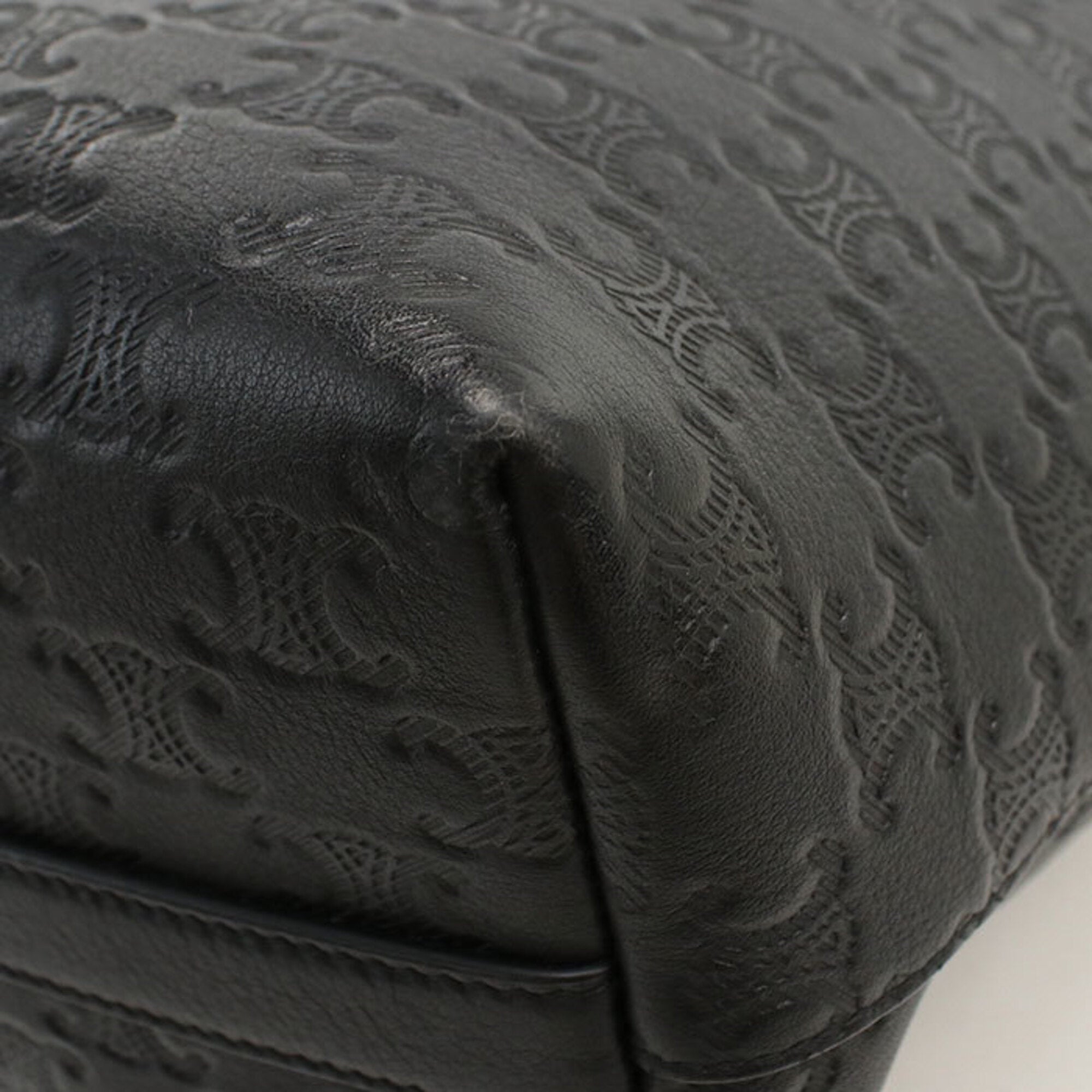 Celine Black Leather Tote Bag (Pre-Owned)