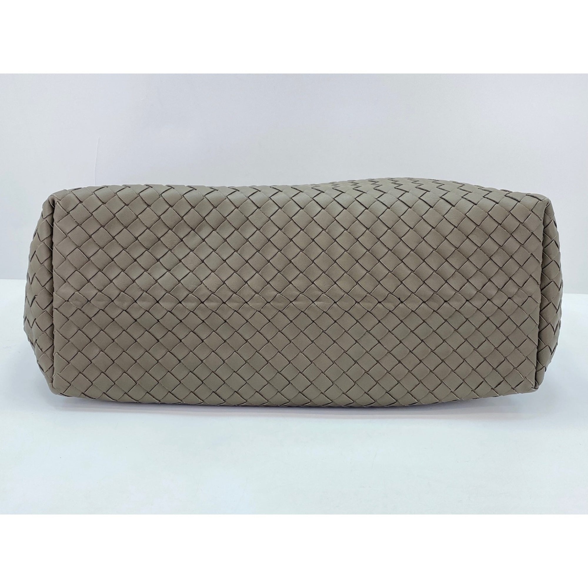 Bottega Veneta Intrecciato Brown Tote Bag (Pre-Owned)
