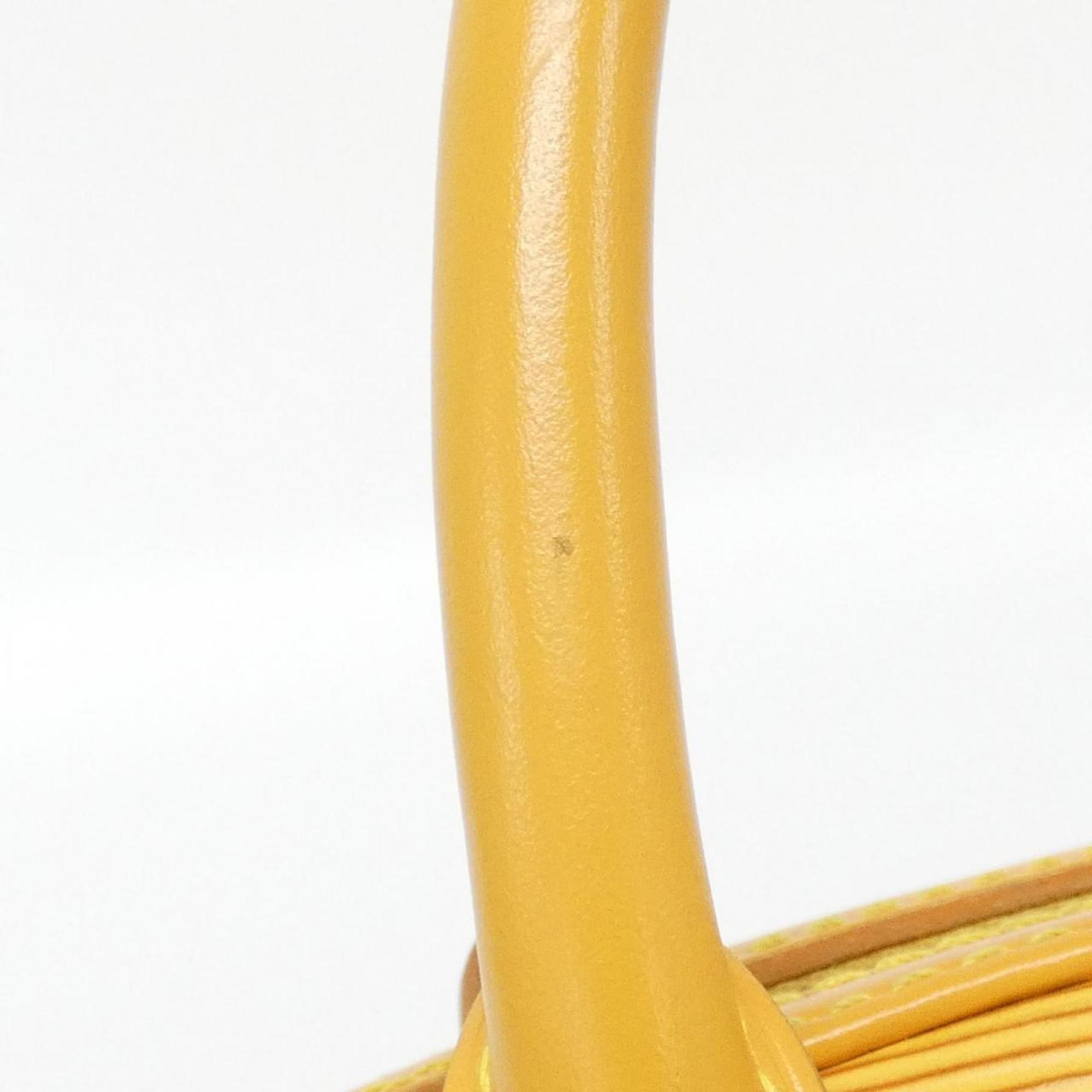Louis Vuitton Yellow Leather Handbag (Pre-Owned)
