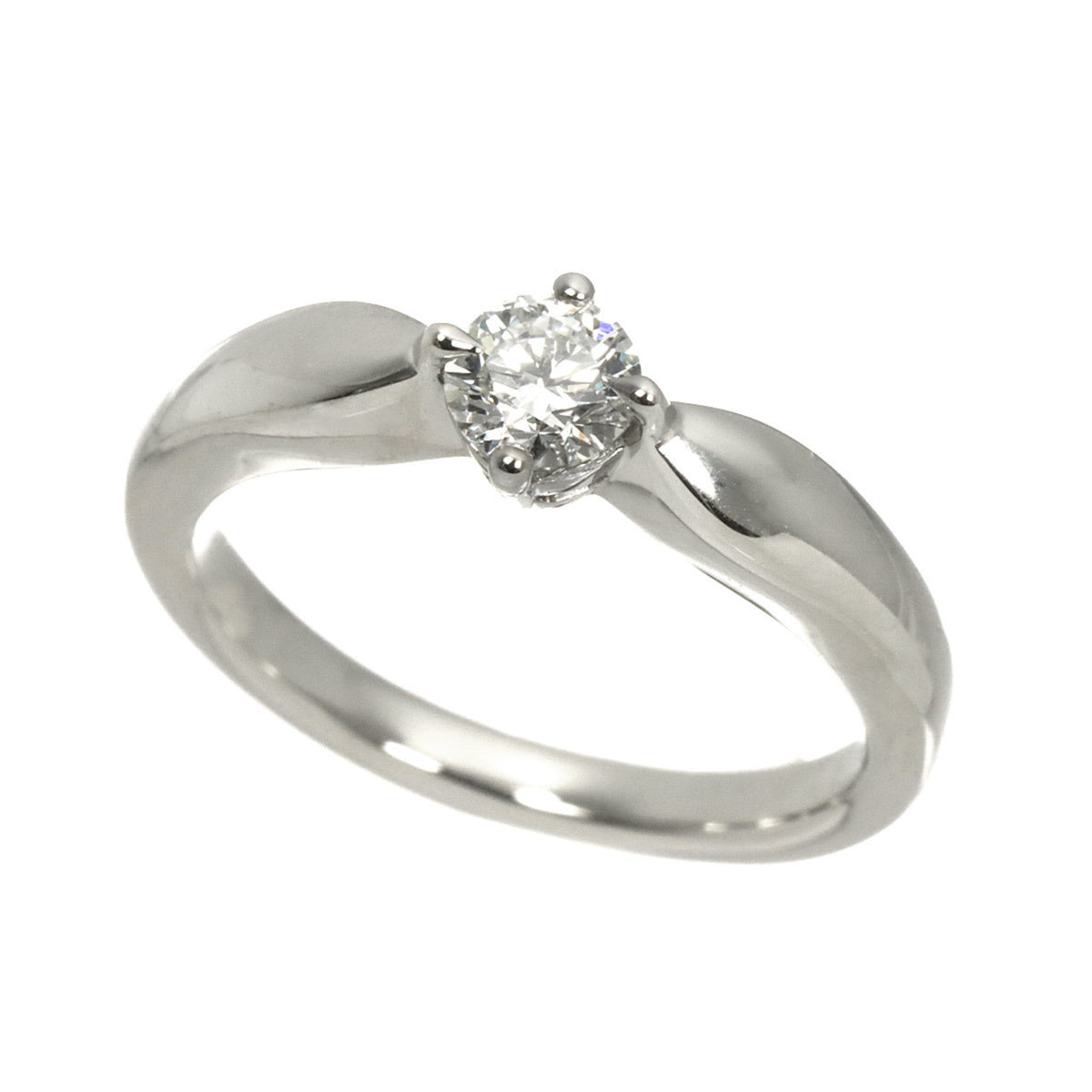 Bvlgari Platinum 950 Band Ring (Pre-Owned)