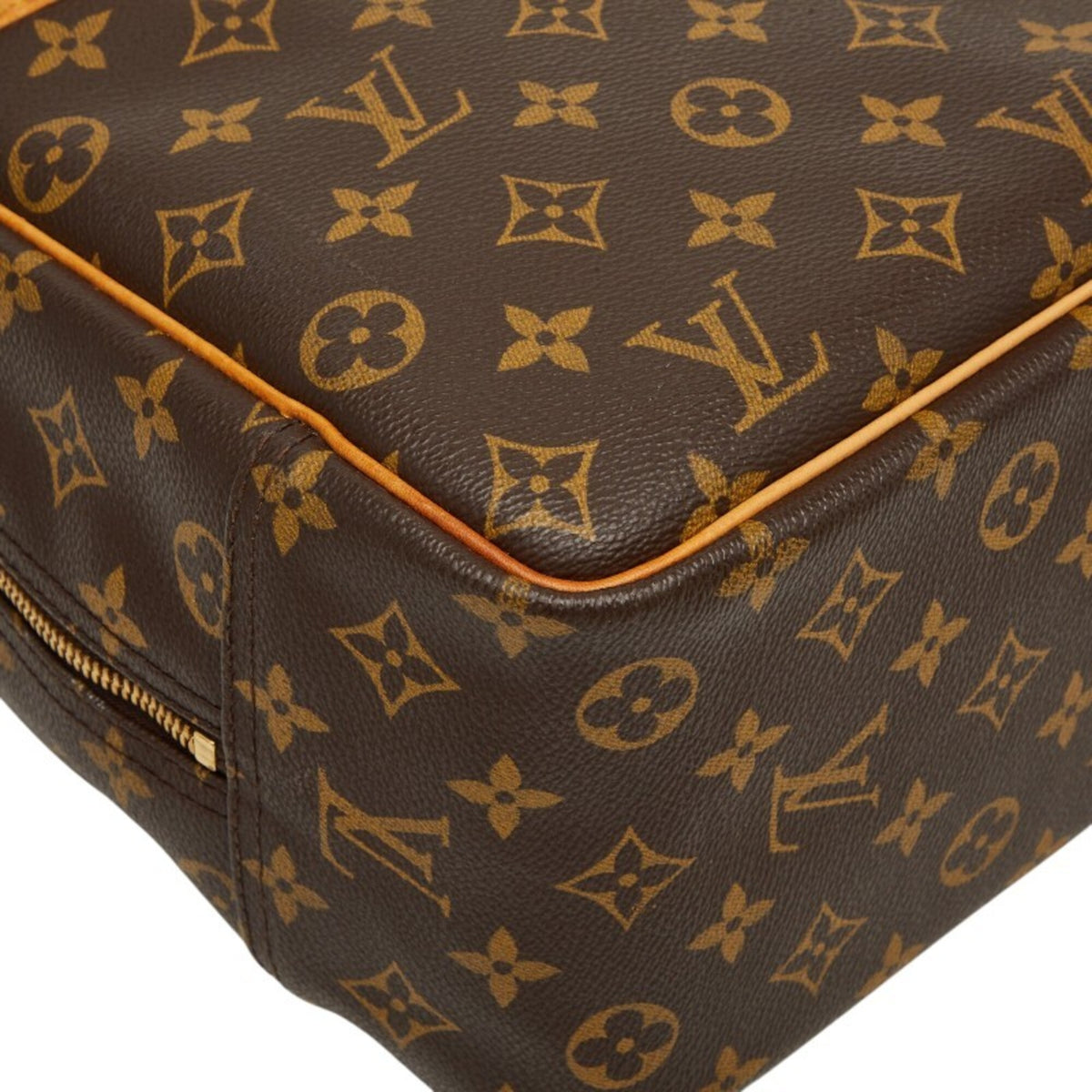 Louis Vuitton Brown Monogram Pvc Leather Handbag (Pre-Owned)