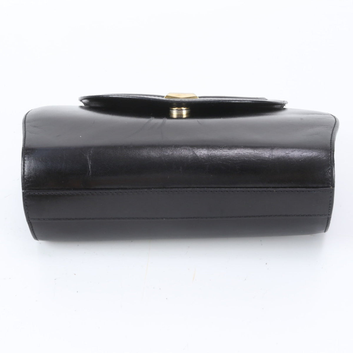 Bally Black Leather Handbag (Pre-Owned)