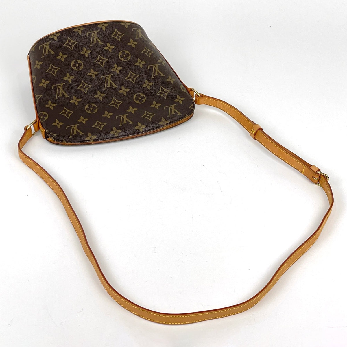 Louis Vuitton Brown Monogram Shoulder Bag (Pre-Owned)