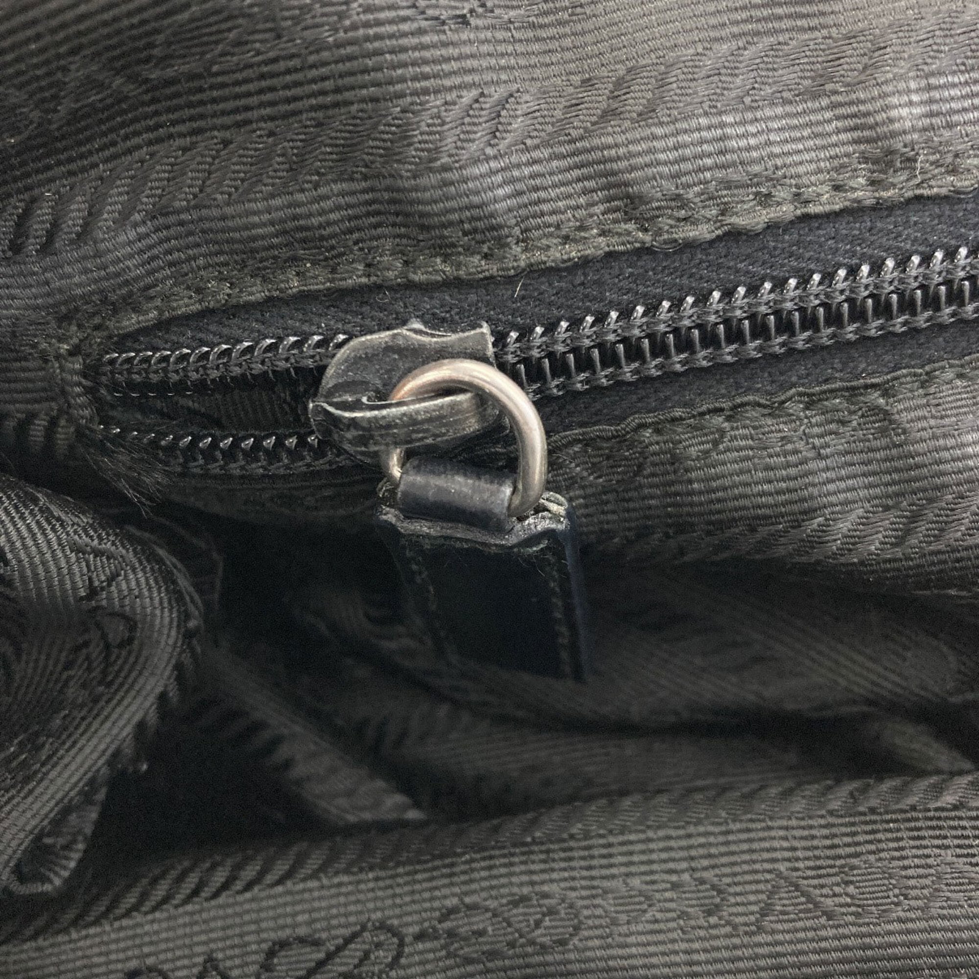 Prada Black Nylon Tote Bag (Pre-Owned)