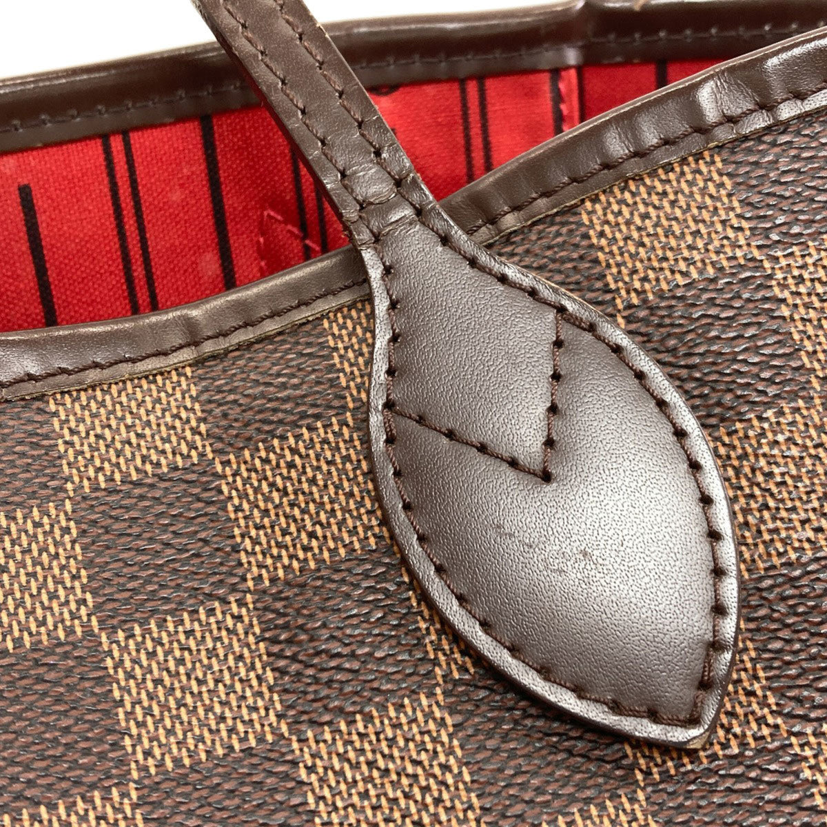 Louis Vuitton Damier Canvas Ebene Damier Canvas Handbag (Pre-Owned)