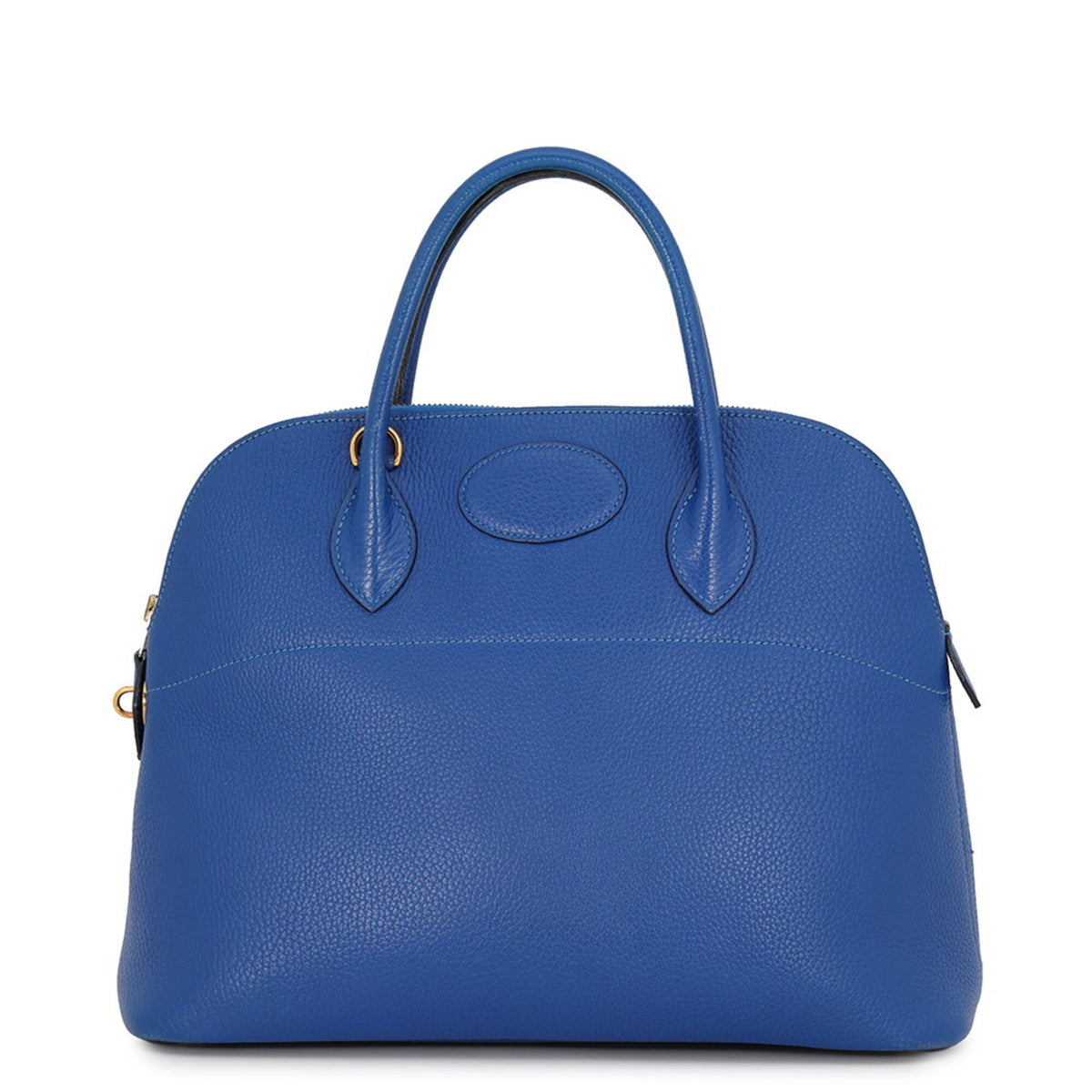 Hermes Bolide Blue Ardennes Leather Handbag Shoulder Bag (Pre-Owned)