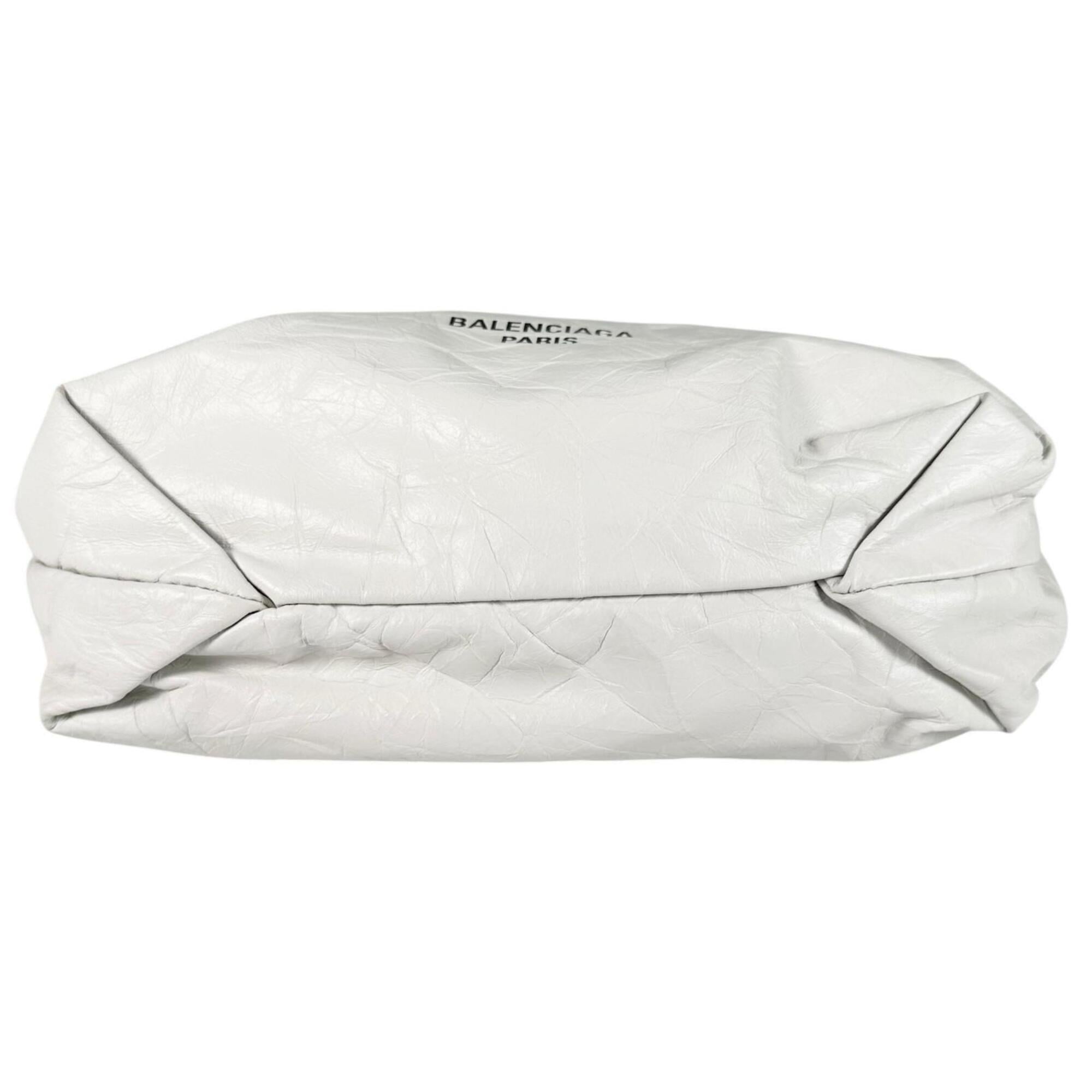 Balenciaga White Leather Handbag (Pre-Owned)