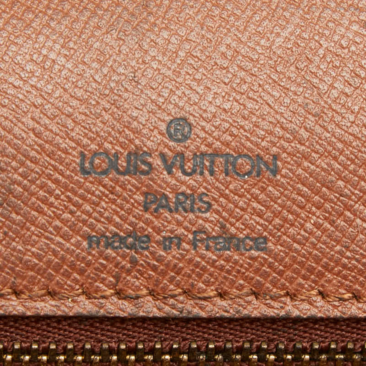 Louis Vuitton Brown Pvc Leather Handbag Shoulder Bag (Pre-Owned)