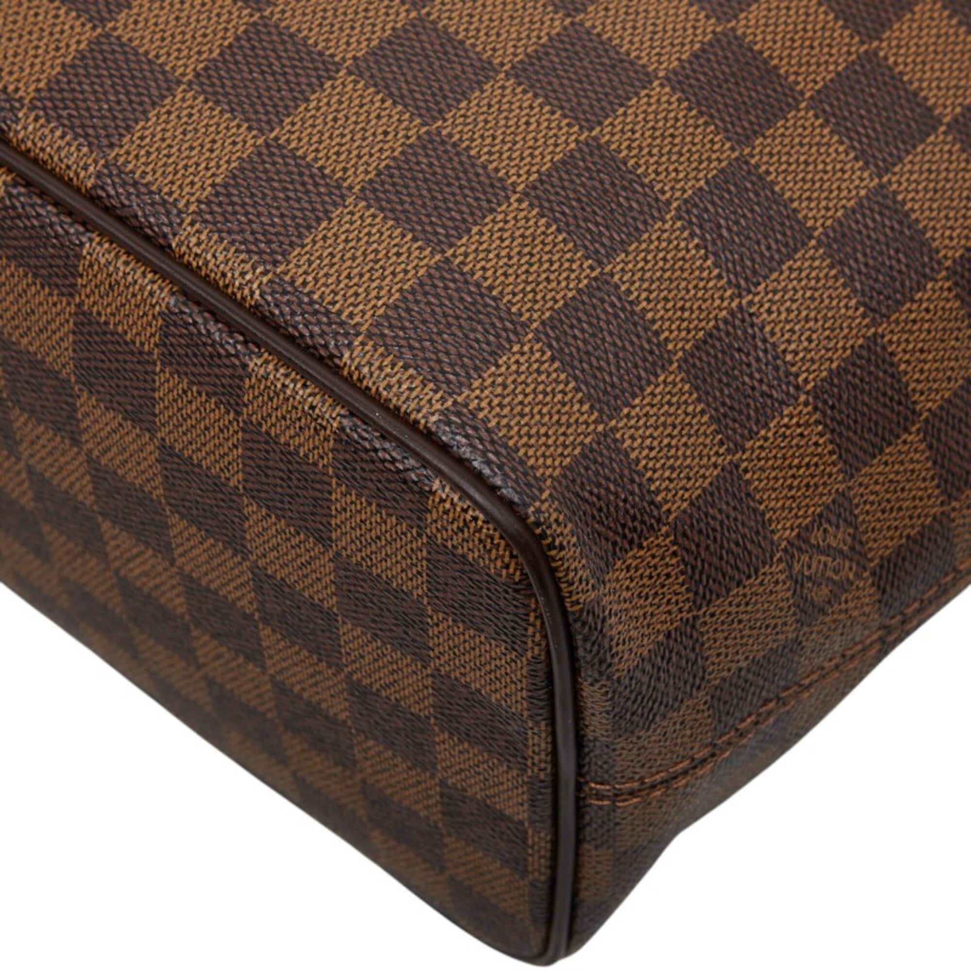 Louis Vuitton Brown Pvc Leather Tote Bag (Pre-Owned)