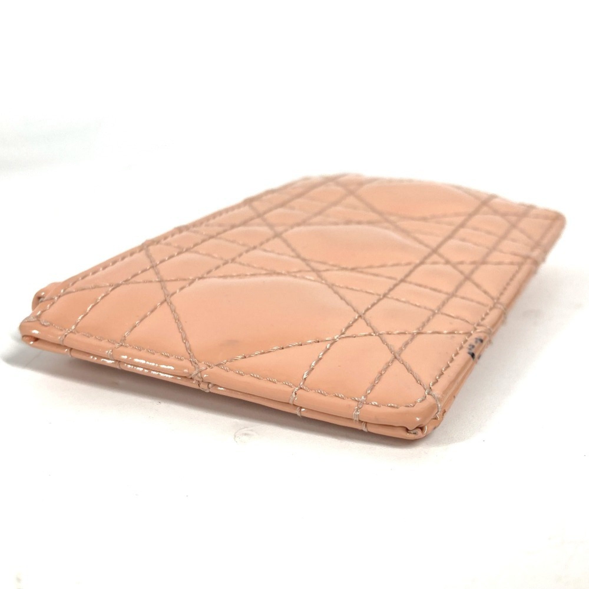 Christian Dior Pink Leather Coin Purse/Coin Case (Pre-Owned)