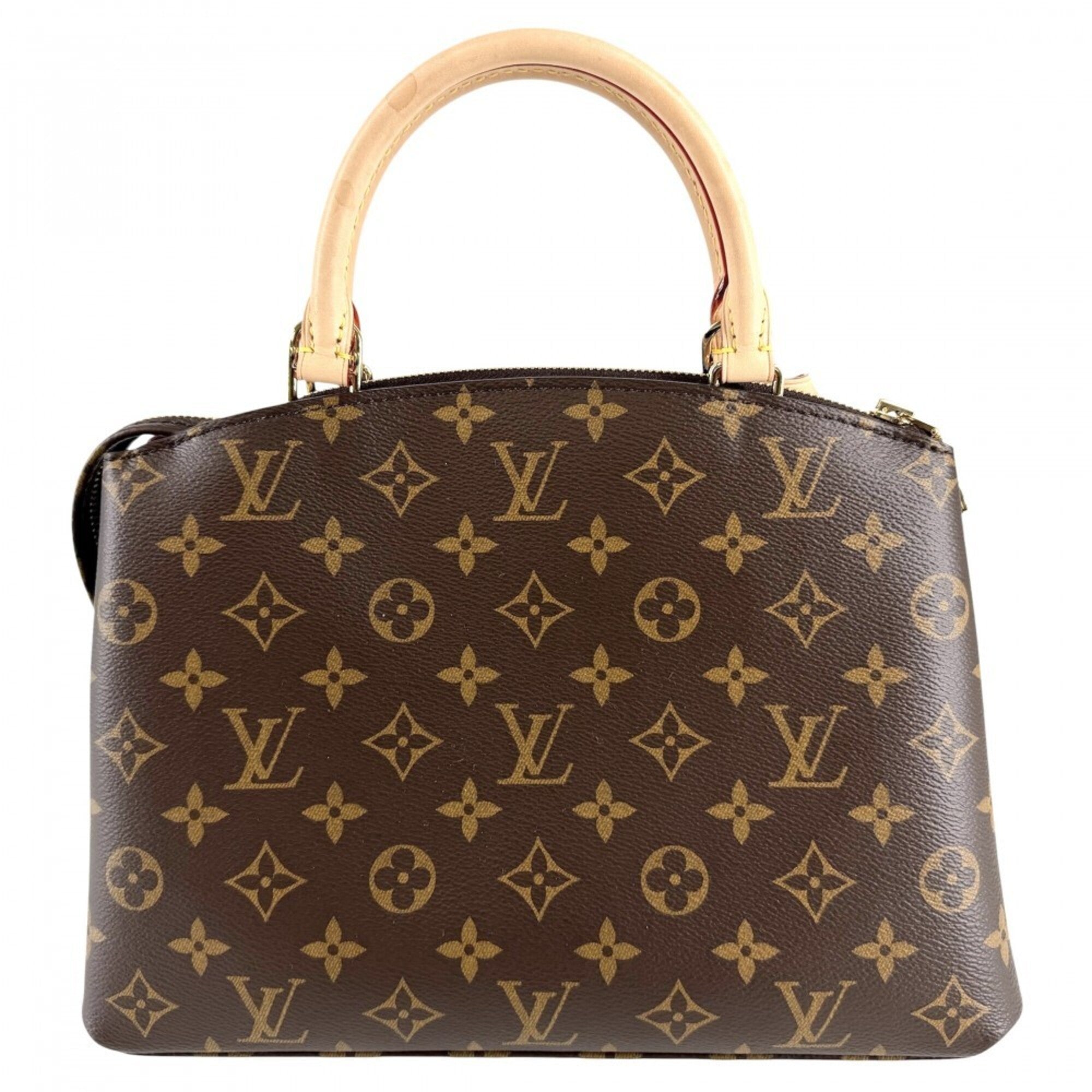 Louis Vuitton Brown Monogram Canvas Handbag Shoulder Bag (Pre-Owned)