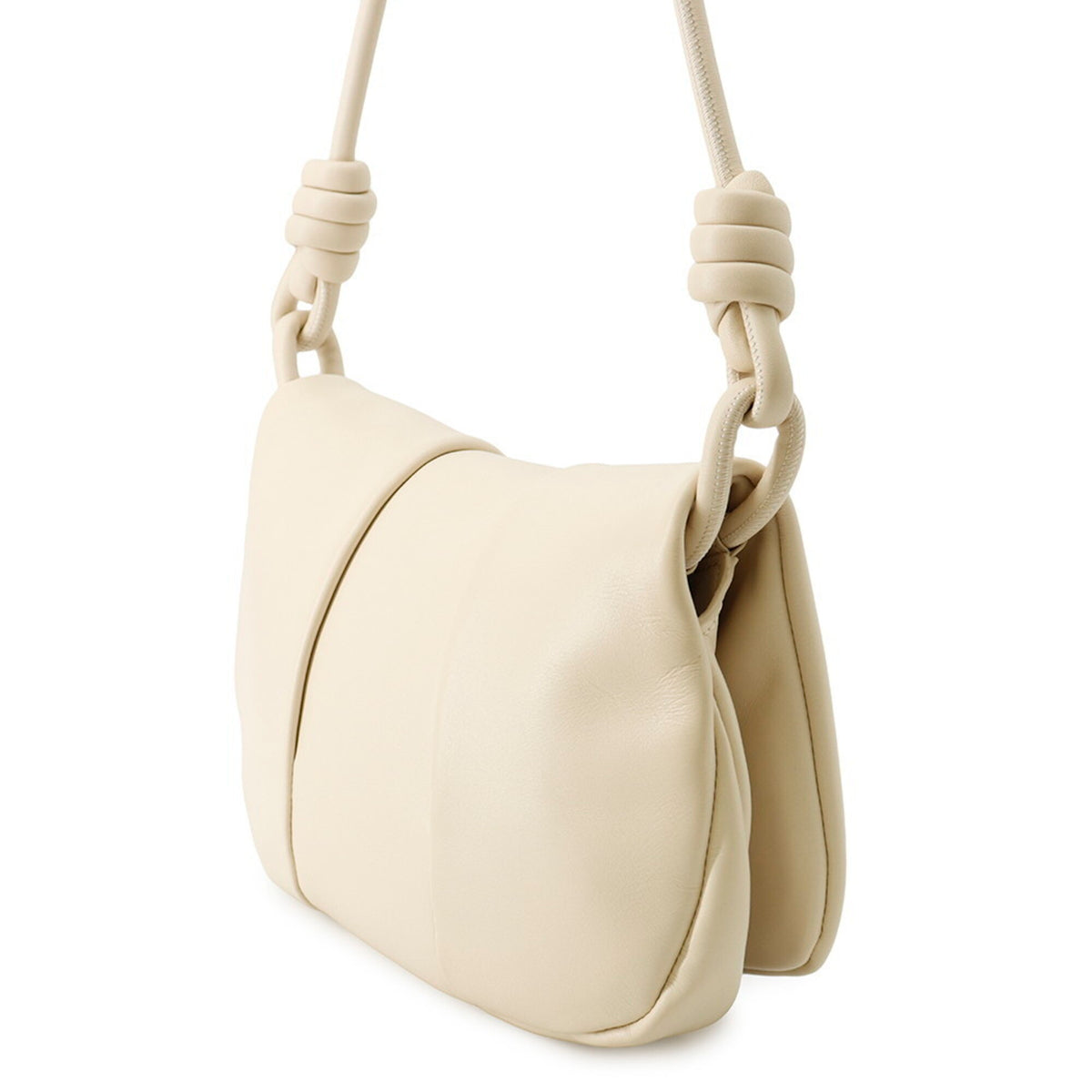 Loewe Beige Leather Handbag Shoulder Bag (Pre-Owned)