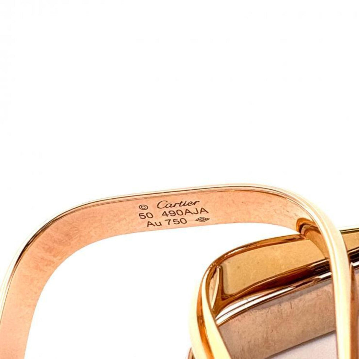 Cartier Yellow Gold (18K) Pink Gold (18K) White Gold (18K) Band Ring (Pre-Owned)