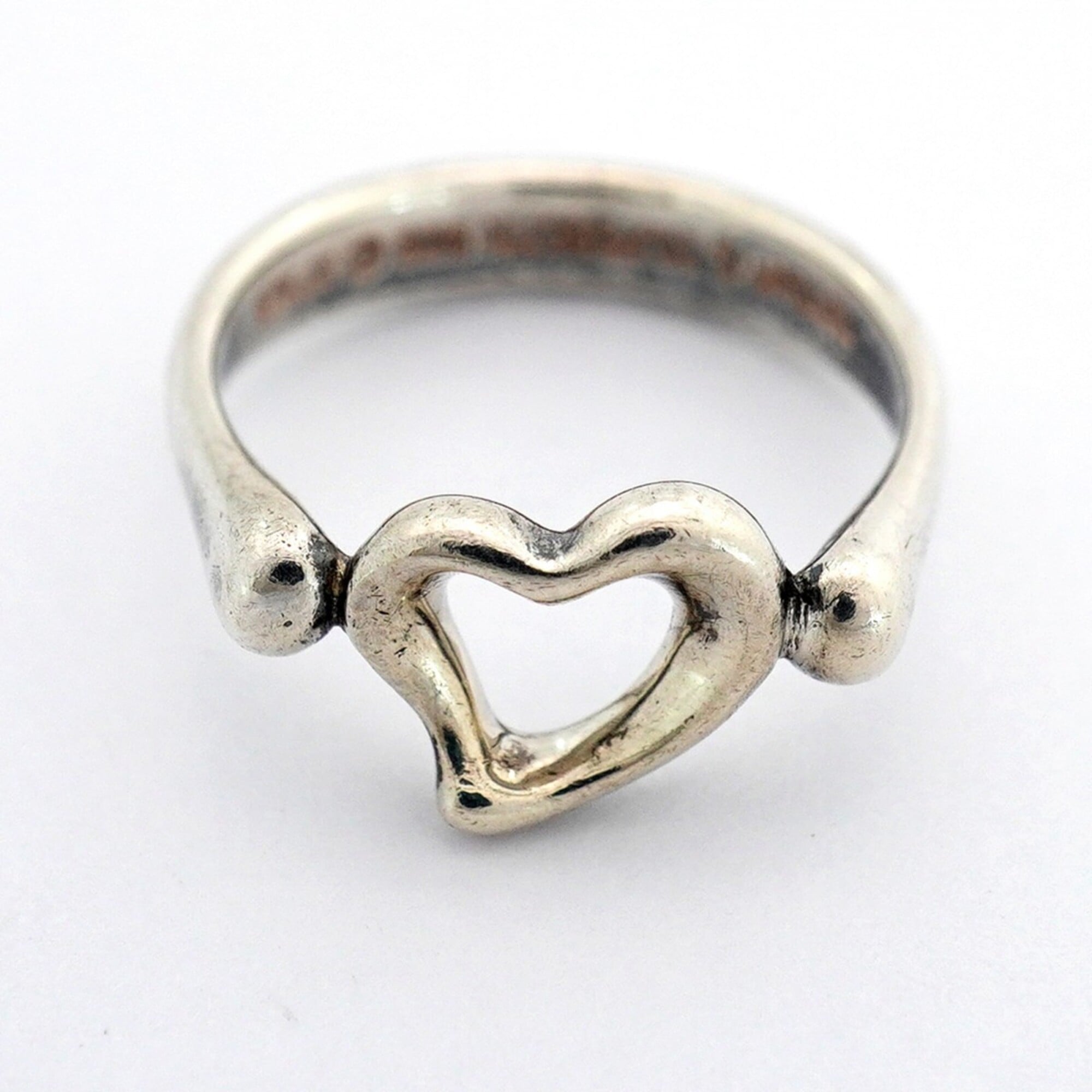Tiffany Silver 925 Band Ring (Pre-Owned)