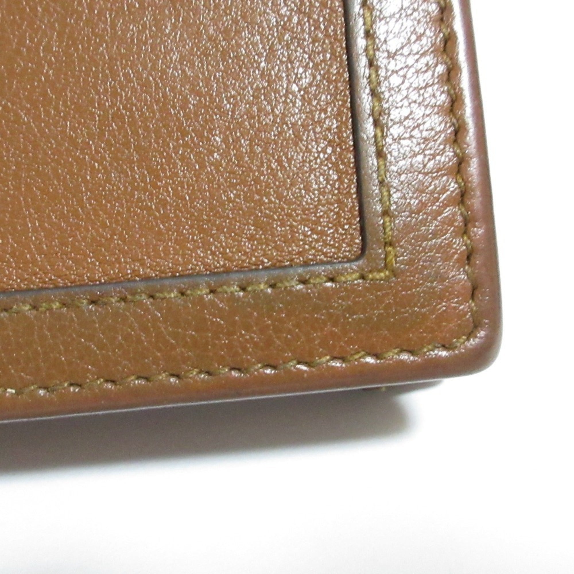Gucci Bamboo Brown Wallet (Tri-Fold) (Pre-Owned)
