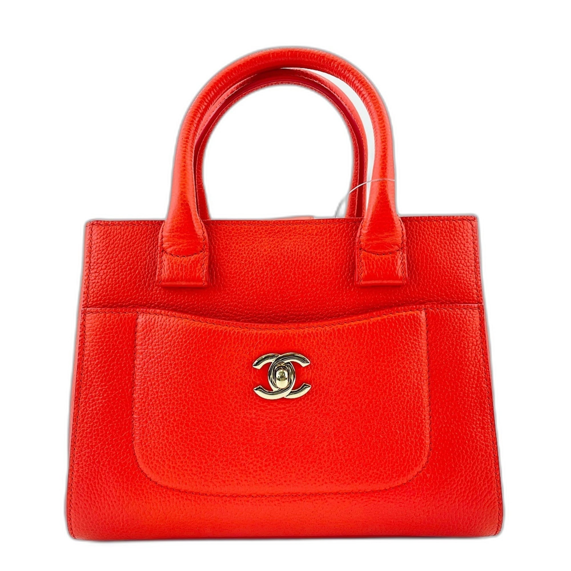 Chanel Orange Handbag (Pre-Owned)