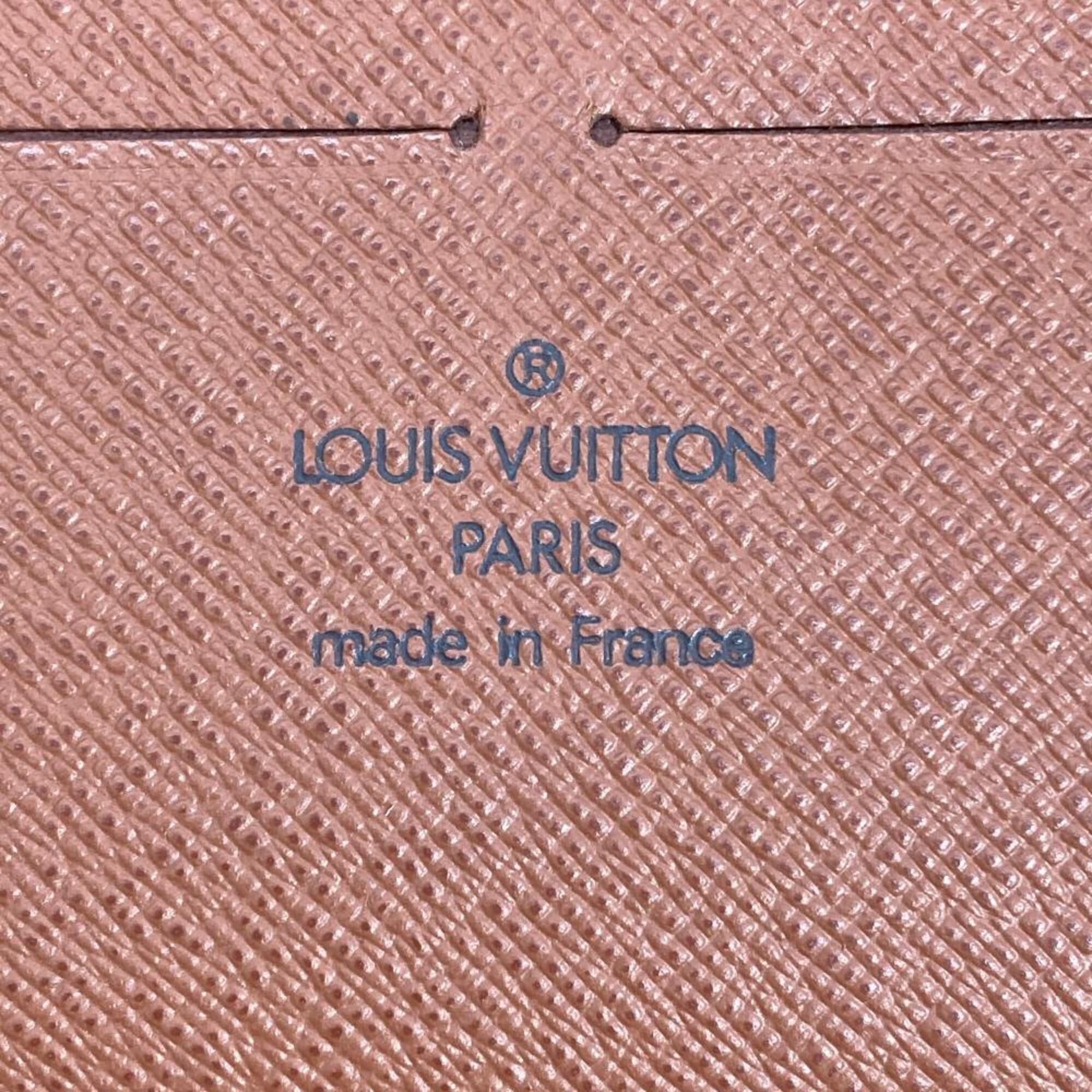 Louis Vuitton Monogram Brown Monogram Canvas Long Wallet (Bi-Fold) (Pre-Owned)