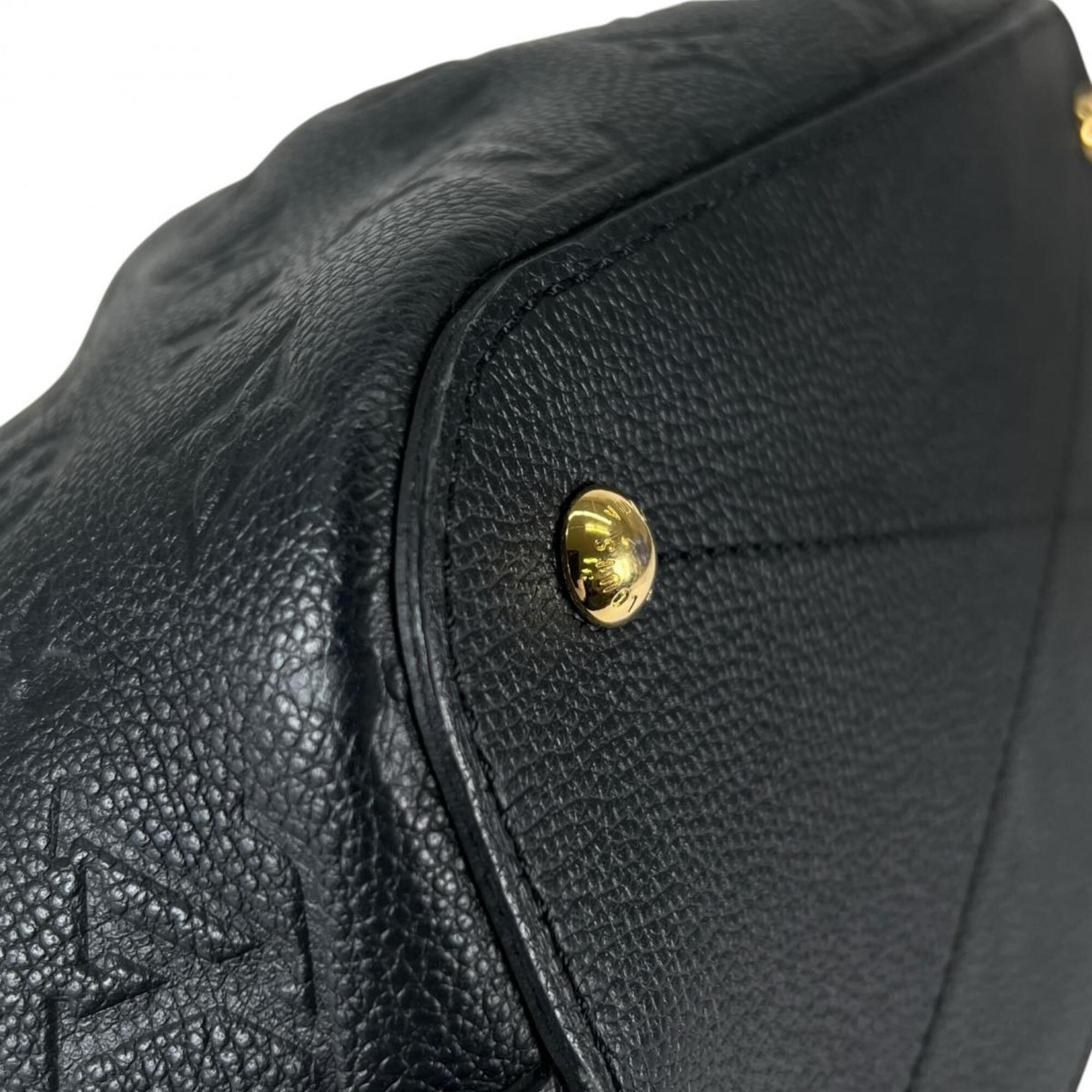 Louis Vuitton Black Monogram Empreinte Handbag Shoulder Bag (Pre-Owned)