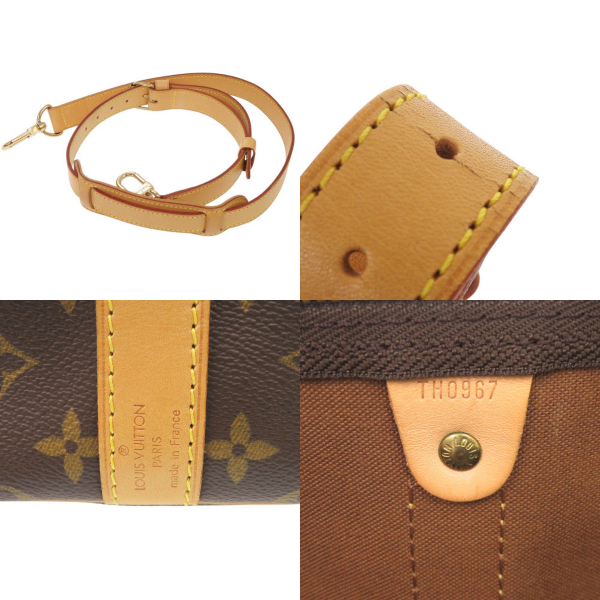 Louis Vuitton Brown Monogram Monogram Boston Bag (Pre-Owned)