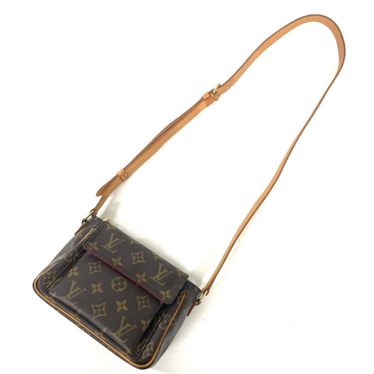 Louis Vuitton Brown Monogram Monogram Shoulder Bag (Pre-Owned)